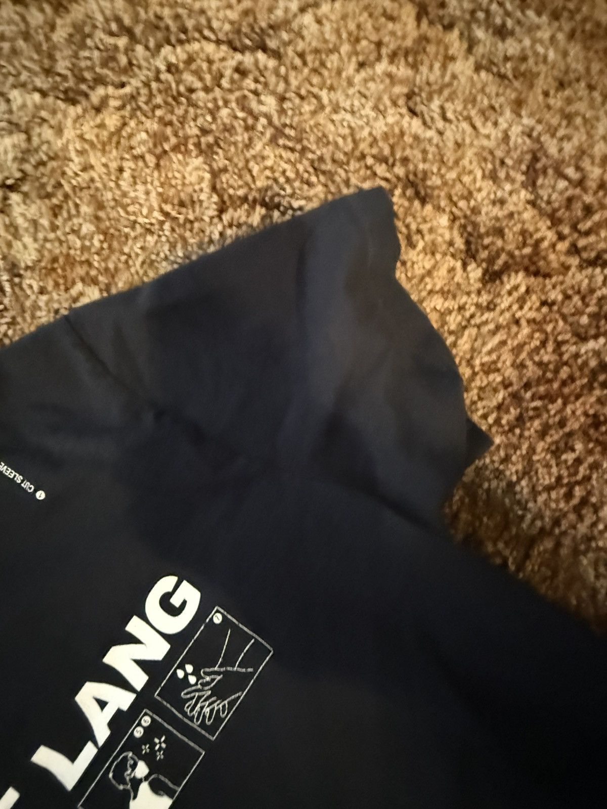 Helmut Lang Helmut Lang Black Tee Size US XL / EU 56 / 4 - 3 Thumbnail