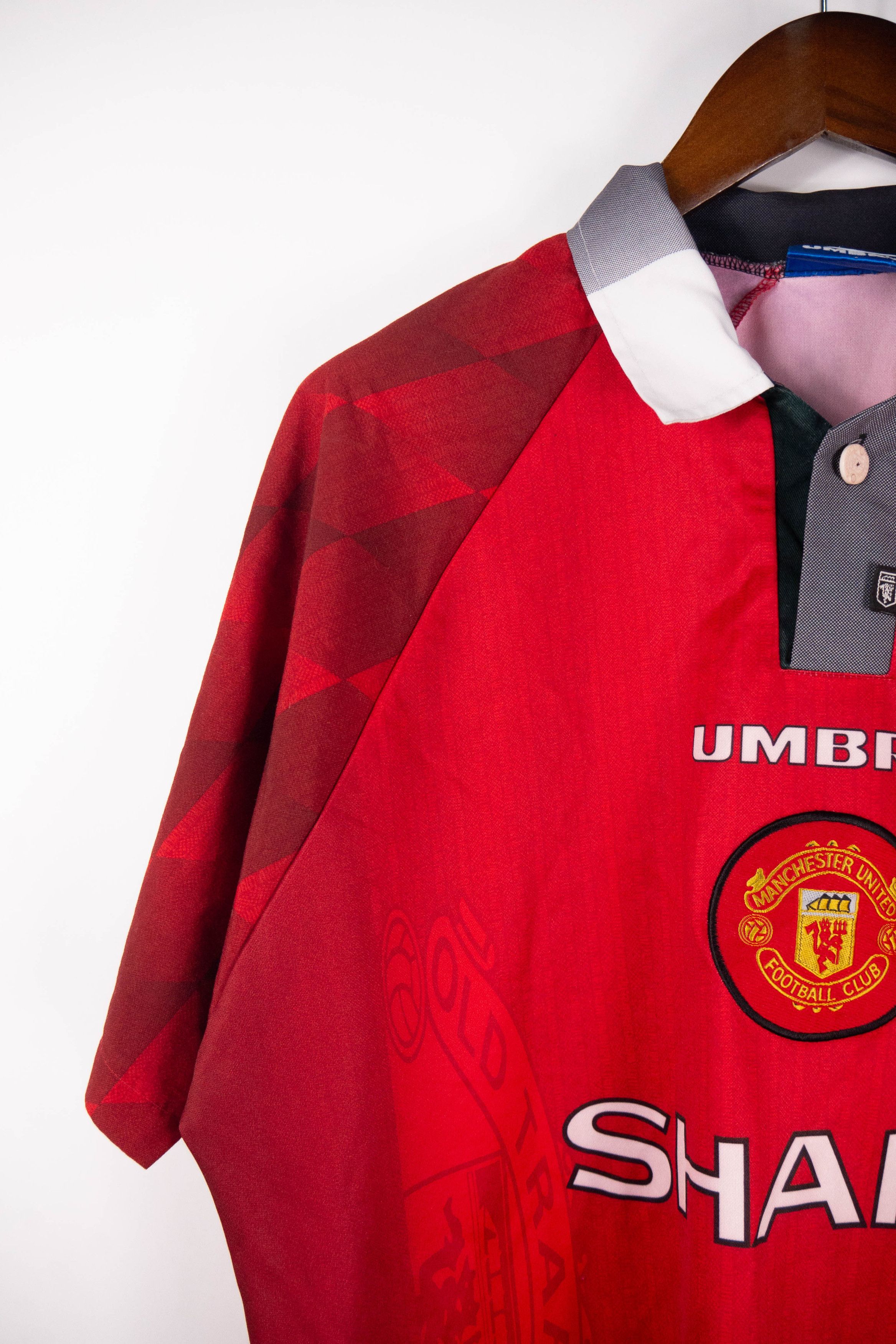 Umbro × Vintage Vintage Manchester United Home shirt 96-98 Size US L / EU 52-54 / 3 - 3 Thumbnail