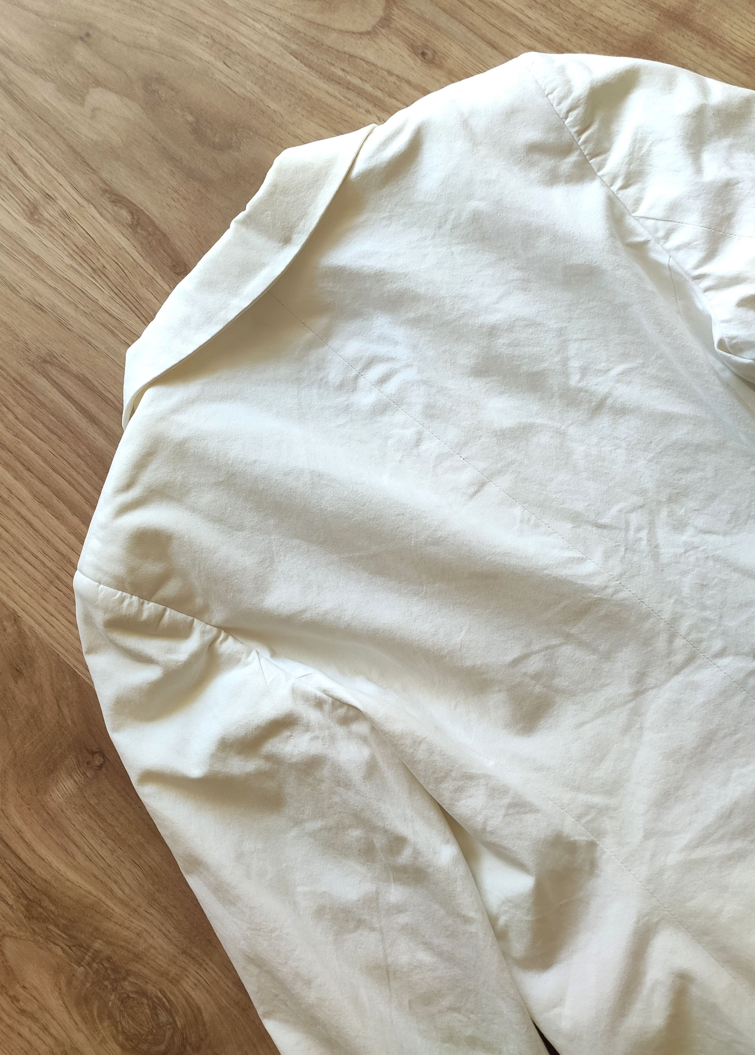 Designer × Piazza Sempione Piazza Sempione women blazer jacket old money white Size L / US 10 / IT 46 - 10 Thumbnail