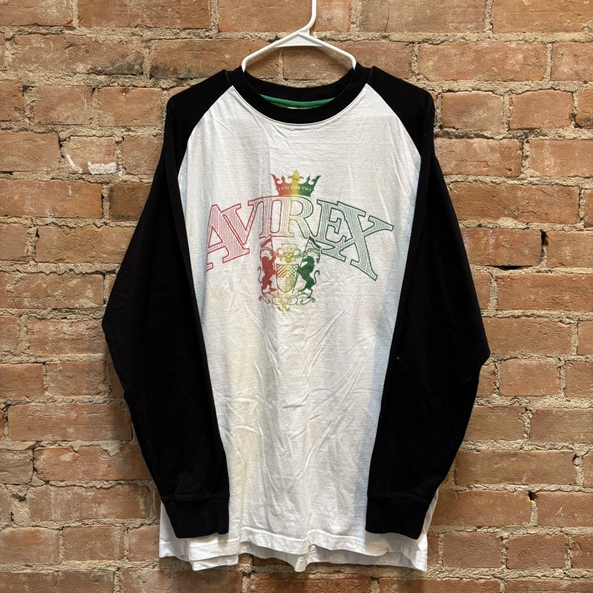 Avirex × Vintage $50 y2k Avirex big print long sleeve shirt Size US XL / EU 56 / 4 - 1 Thumbnail
