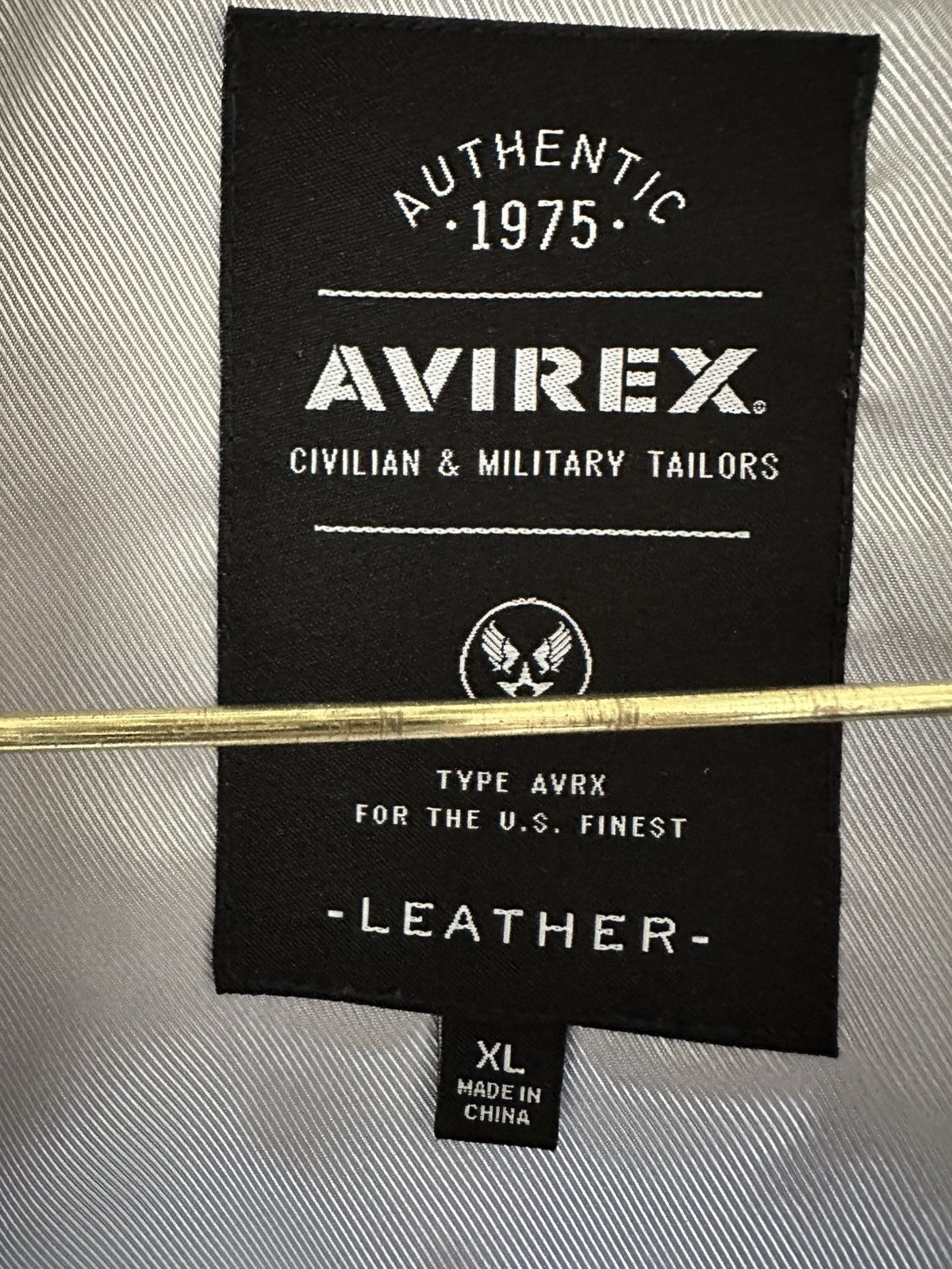 Avirex Iconic Avirex leather jacket Size US XL / EU 56 / 4 - 15 Thumbnail