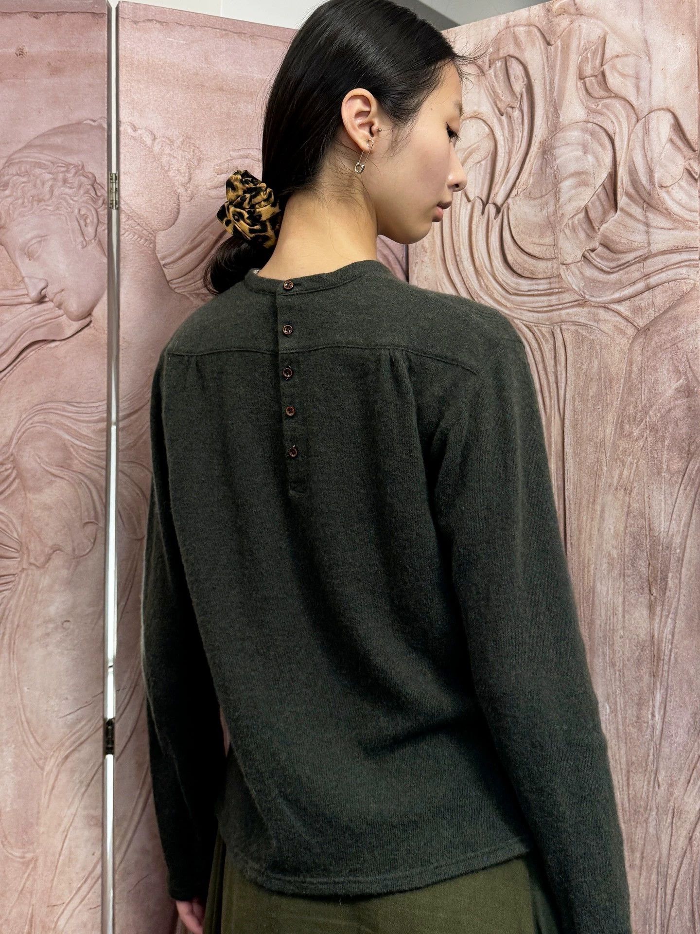 Kapital Kapital Vintage Slim Half-Button Long Sleeve Knit Top S1 Size S / US 4 / IT 40 - 7 Thumbnail