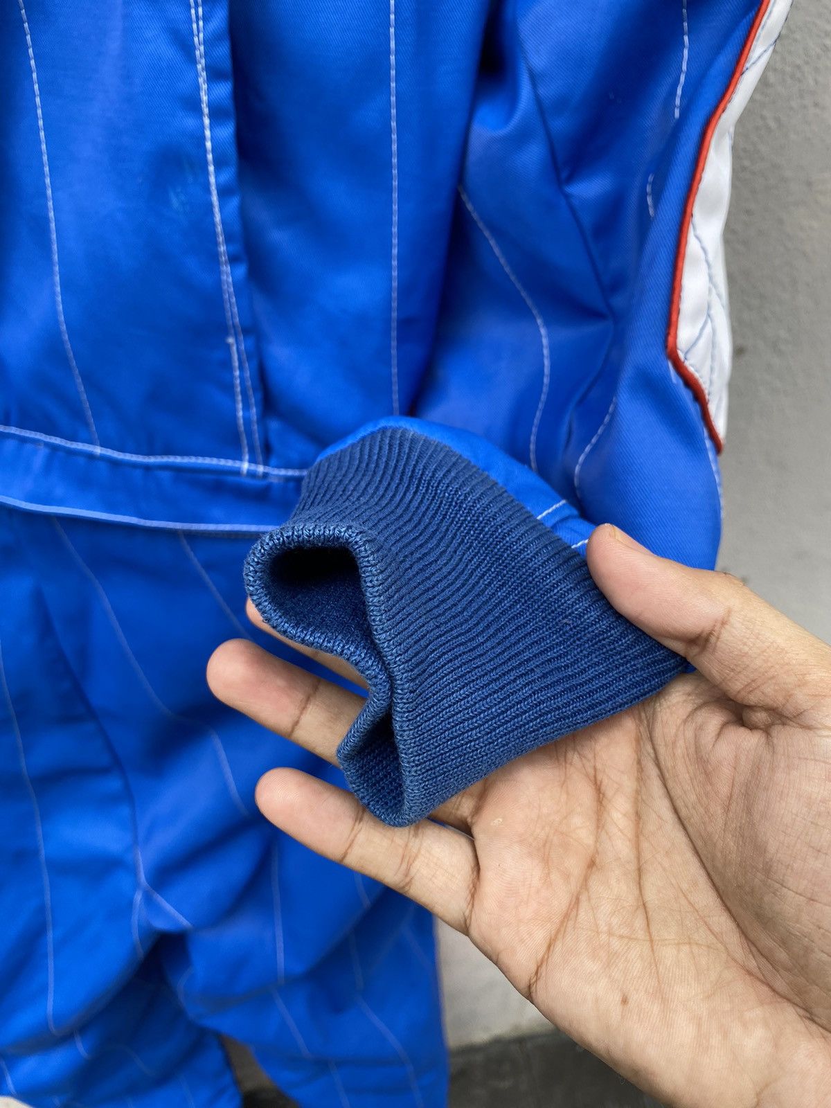 Vintage 🔥RARE🔥 Vintage SPARCO Racing Kart Suit Royal Blue/White Size US 36 / EU 52 - 14 Thumbnail