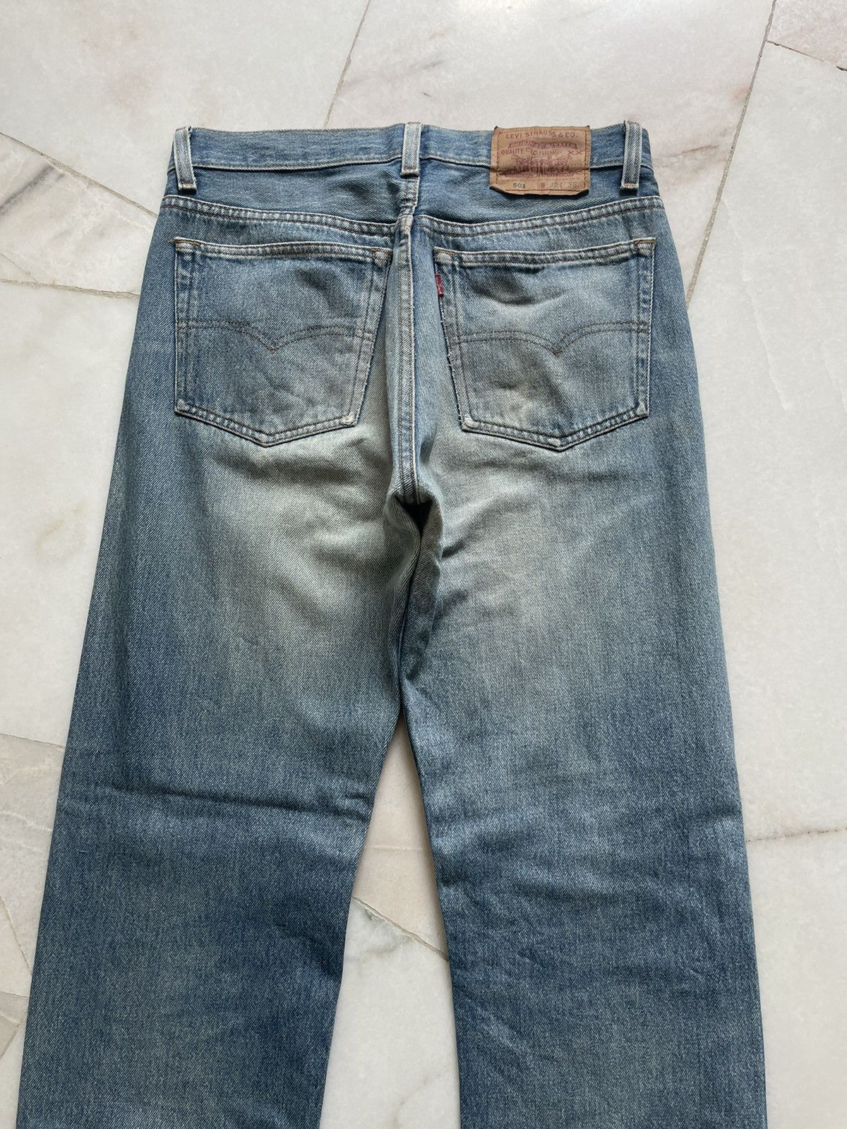 Levi's Vintage 90s Levis 501 Jeans Size US 31 - 4 Thumbnail
