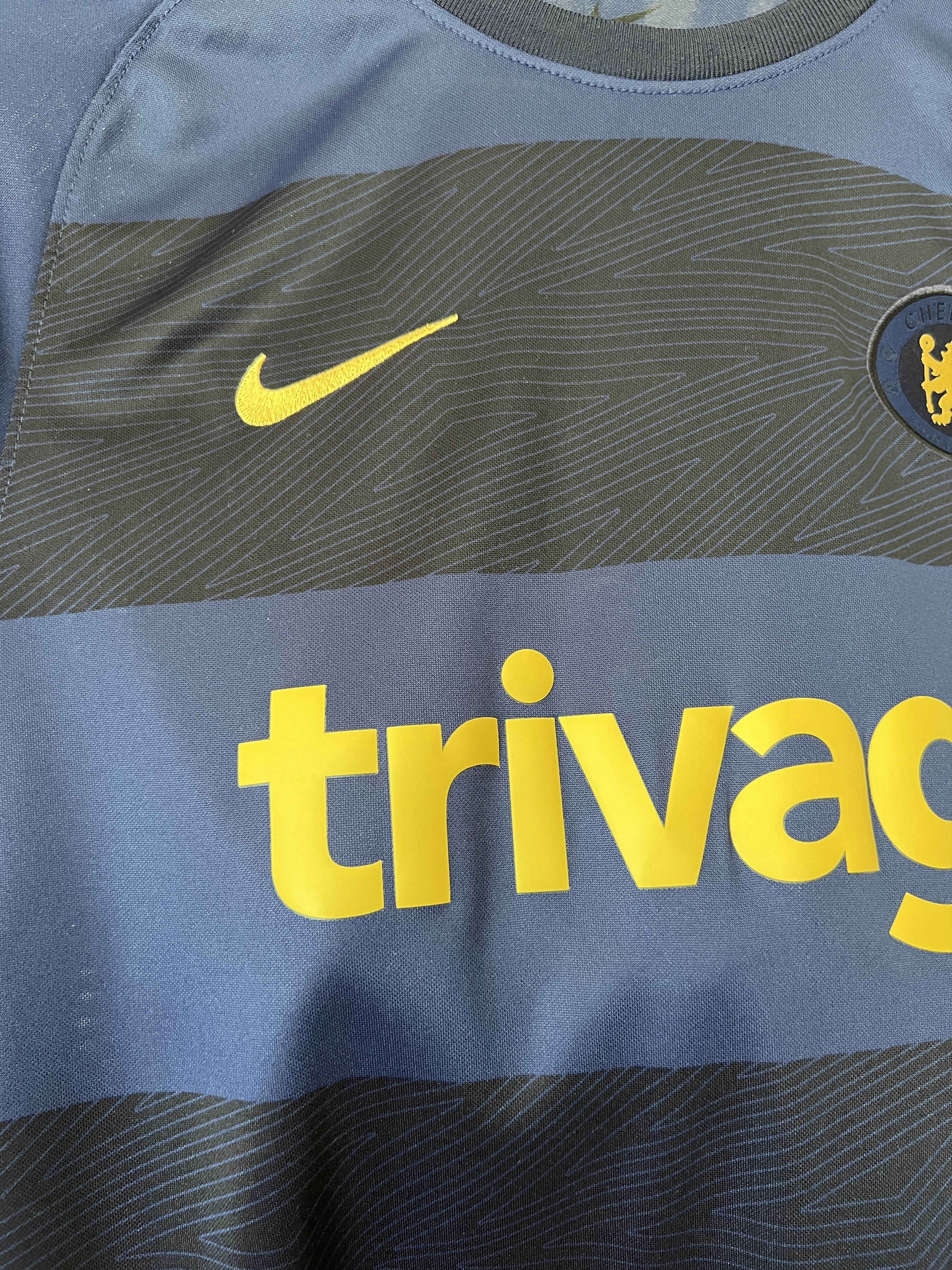 Nike × Vintage Nike Chelsea FC Pre Match Soccer Football Jersey Size M Size US M / EU 48-50 / 2 - 7 Thumbnail
