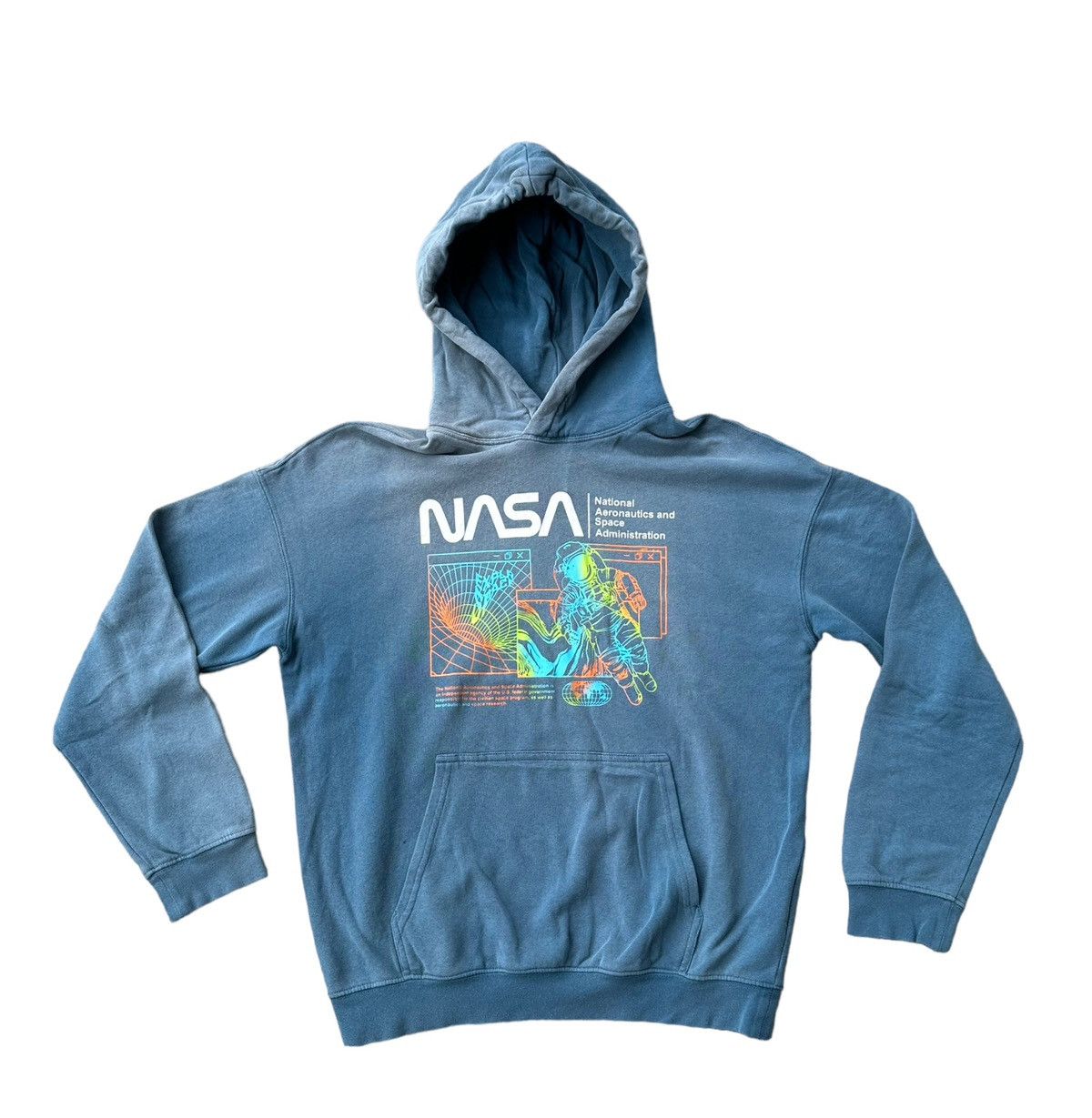 H&M Sunfaded Nasa pullover hoodies Size US M / EU 48-50 / 2 - 3 Thumbnail