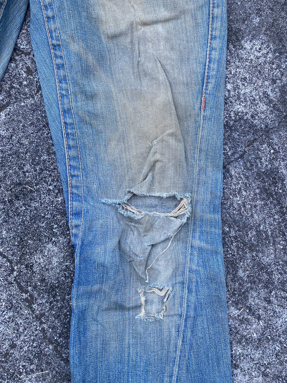 True Religion True Religion Dirty Rusty Distressed Denim Size US 30 / EU 46 - 6 Thumbnail