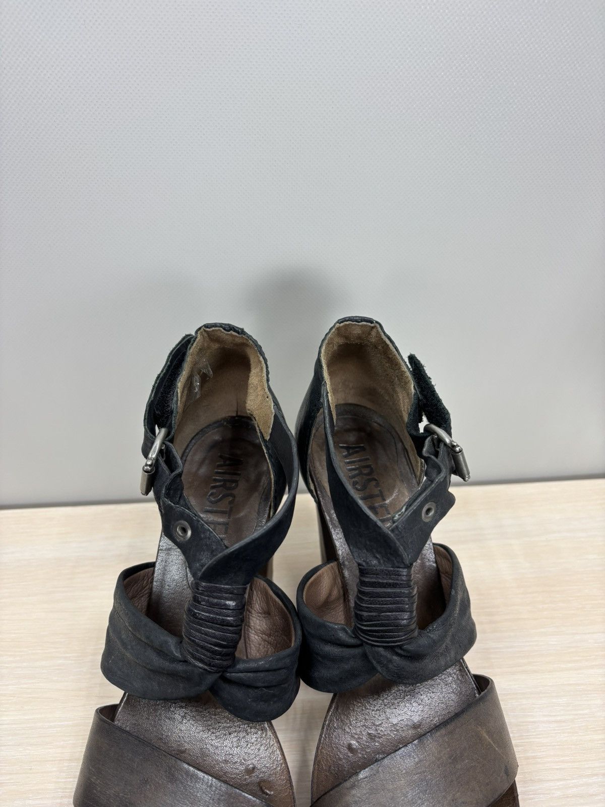 A.S.98 Womens heels Airstep Size 39 Color Brown Size US 9 / IT 39 - 4 Thumbnail
