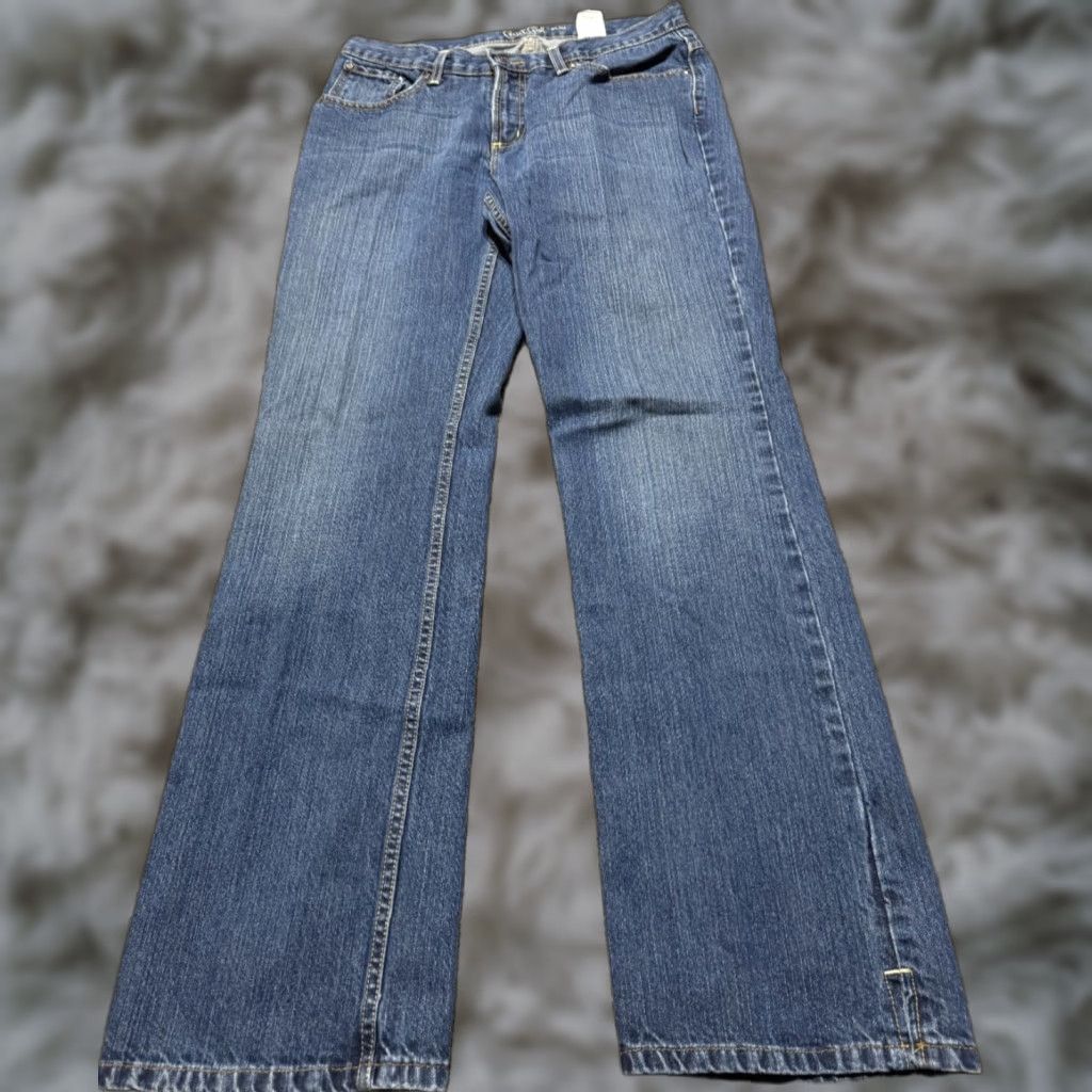 Vintage Vintage Cruel Girl Jeans Women's 11 LONG Blue Denim Slim Bootcut 32X34 Mid Size 32" / US 10 / IT 46 - 1 Thumbnail