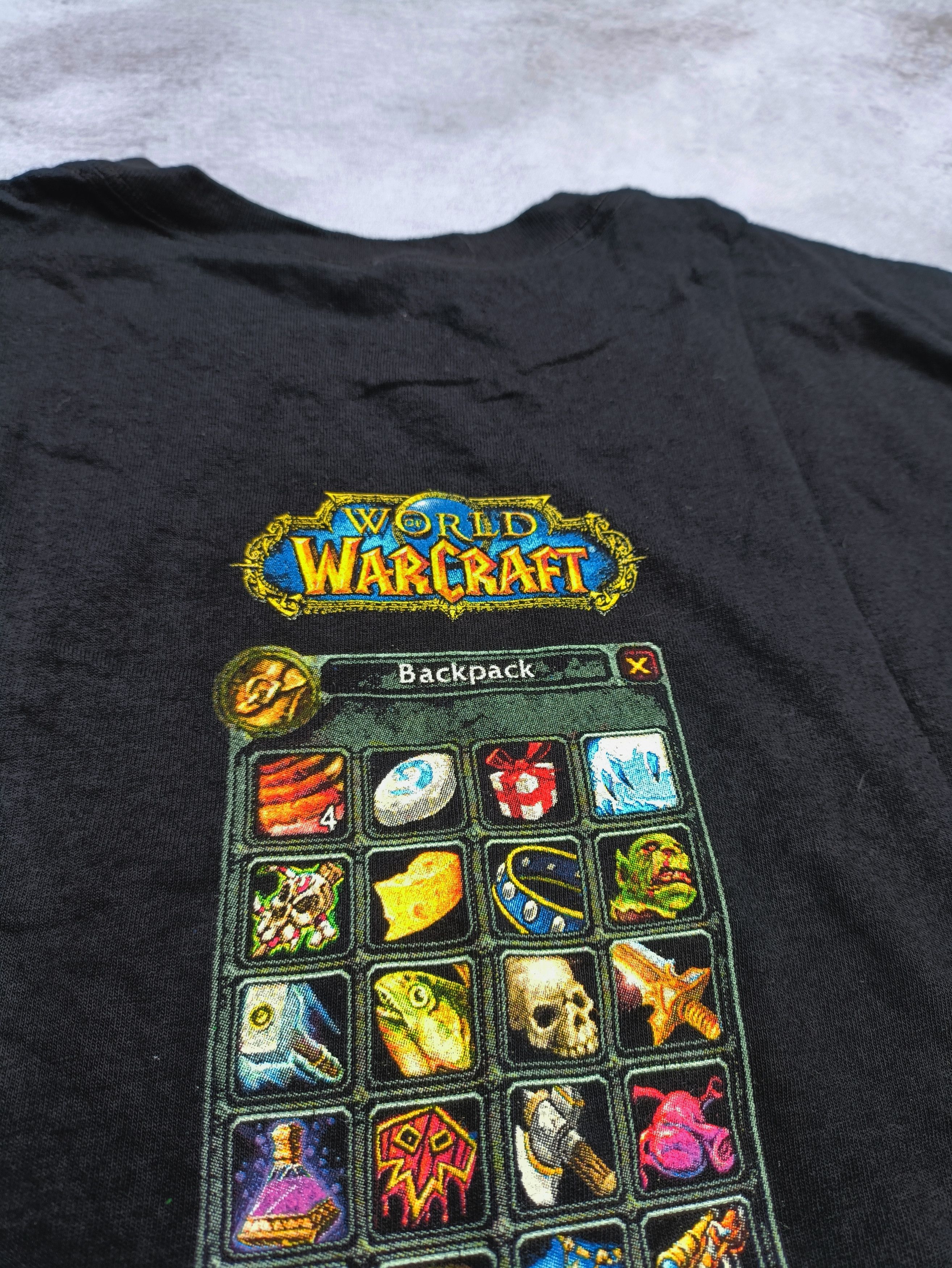 Anime Vintage Y2K World Of WarCarft Rare Size US L / EU 52-54 / 3 - 7 Thumbnail