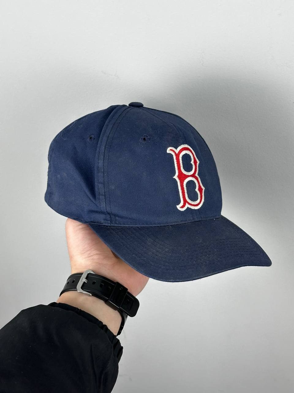 MLB Vintage Boston Red Socks Authentic Blue Hat Size ONE SIZE - 1 Thumbnail