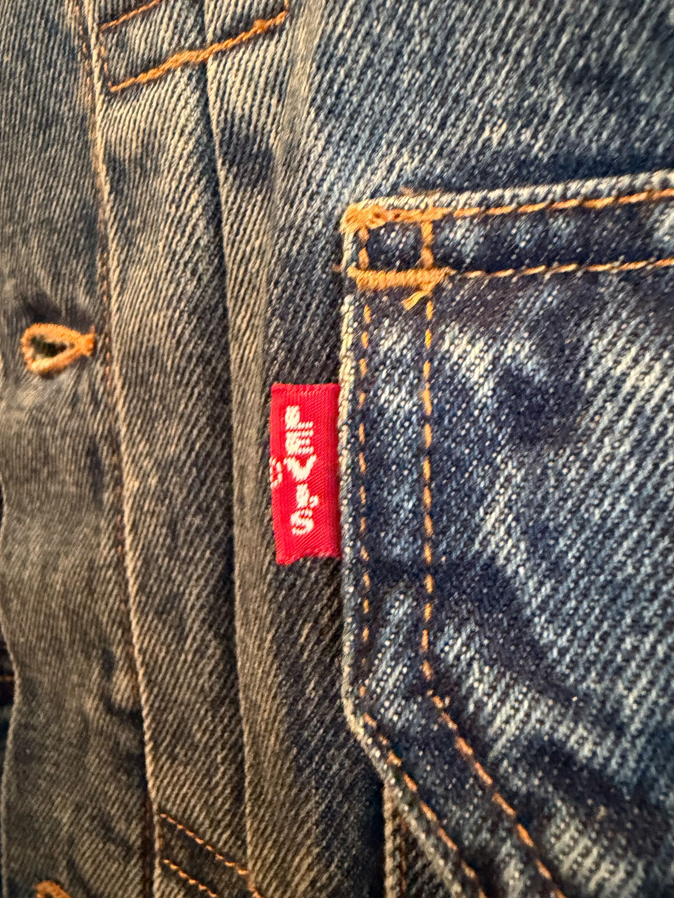 DENIM TEARS × Levi's Cotton Wreath Levi's Big E Type II Jacket Size US XL / EU 56 / 4 - 4 Thumbnail