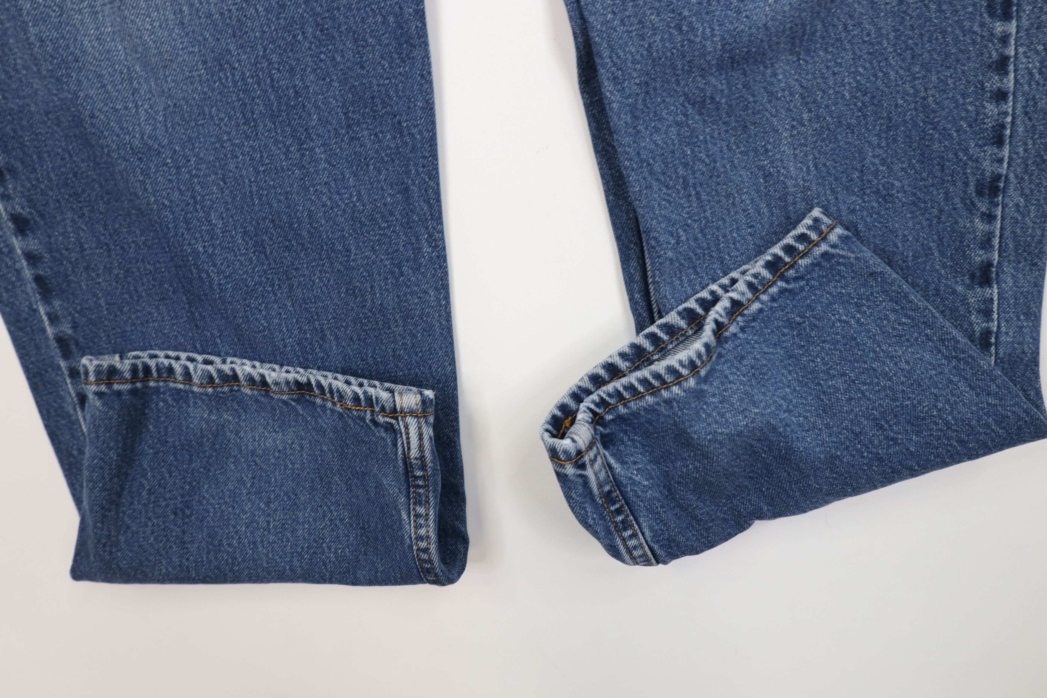Levi's Vintage 90s Levis 550 Relaxed Fit Denim Jeans Blue Cotton Size US 36 / EU 52 - 5 Thumbnail