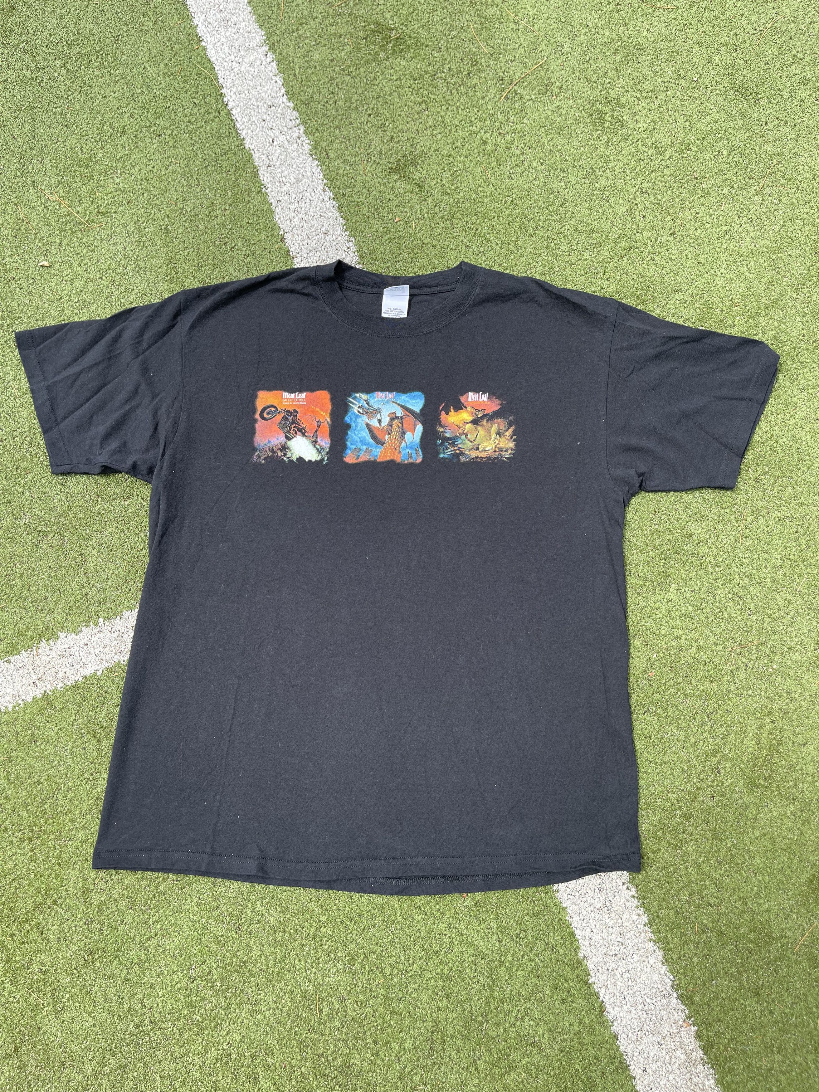 Band Tees × Vintage 2006 Meatloaf Bat Out Of Hell Rock Band Tour T-Shirt Size US XL / EU 56 / 4 - 1 Thumbnail