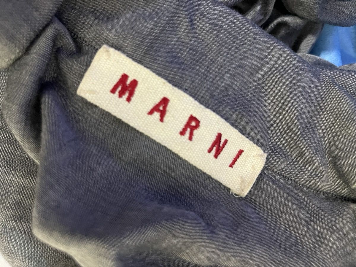 Marni Marni Sheer Grey Shirt Size US M / EU 48-50 / 2 - 4 Thumbnail
