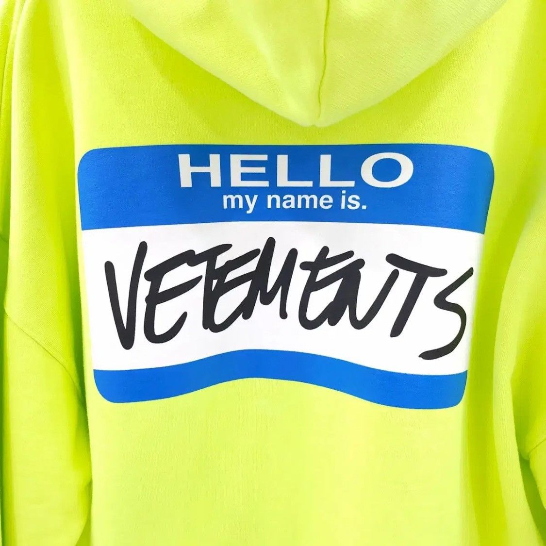 Vetements Vetements My Name Is Hoodie Size US XS / EU 42 / 0 - 4 Thumbnail