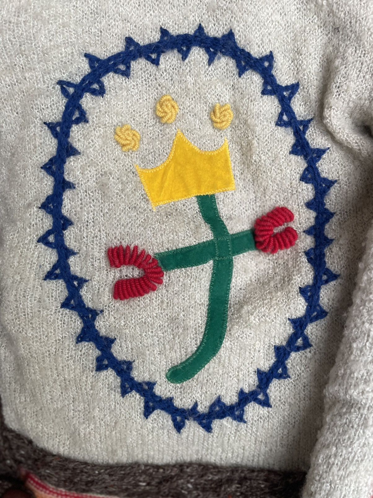 Handmade Joanna Sorella “Twinkle” Back Embroidery & Celestial Motifs Size US L / EU 52-54 / 3 - 4 Thumbnail