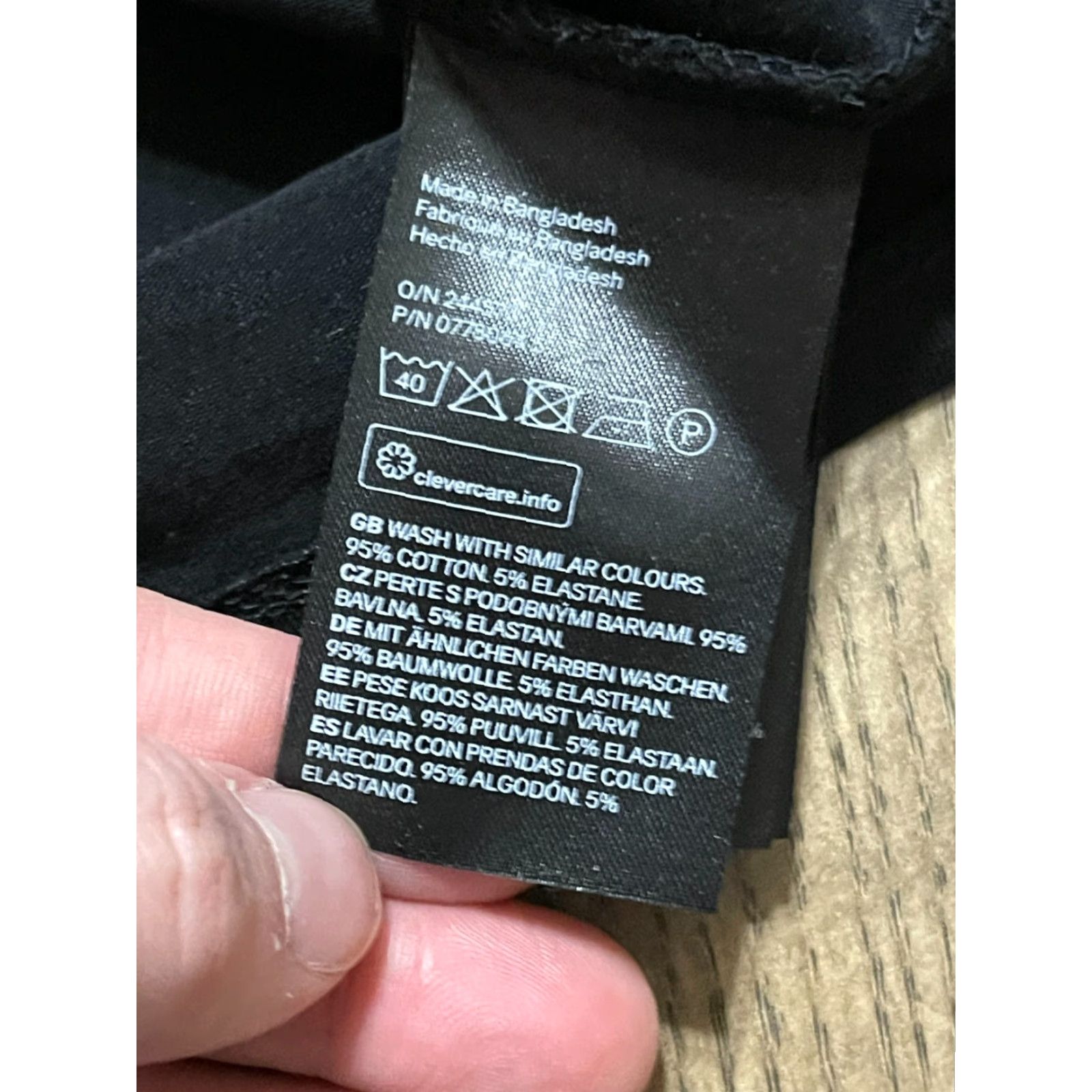 H&M H&M Shirt Women Mid Black Short Sleeve Crew Neck T-Shirt Casual Modern Basic Regular Size M / US 6-8 / IT 42-44 - 6 Thumbnail