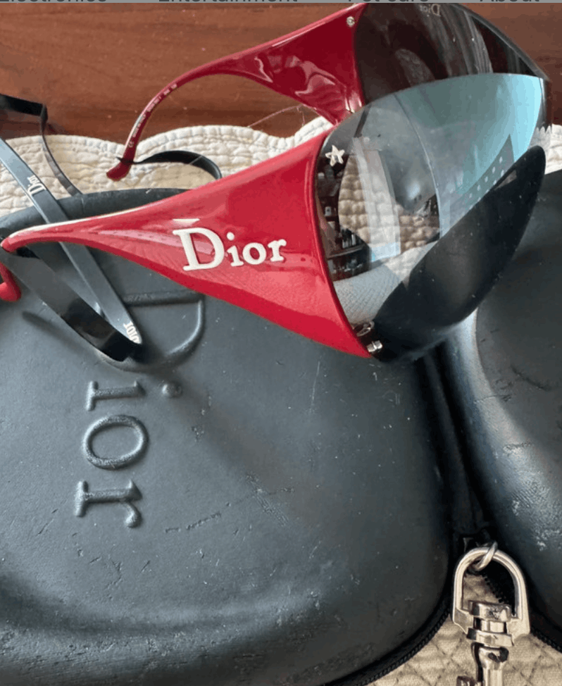 Dior DIOR Sunglasses Ski 1 Galliano 2003 Wrap Shield Mask Ski Size ONE SIZE - 1 Thumbnail