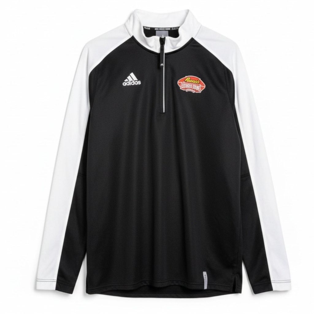 Adidas Adidas Climalite Reese's Senior Bowl 1/4 Zip Black Jacket Size US L / EU 52-54 / 3 - 1 Thumbnail