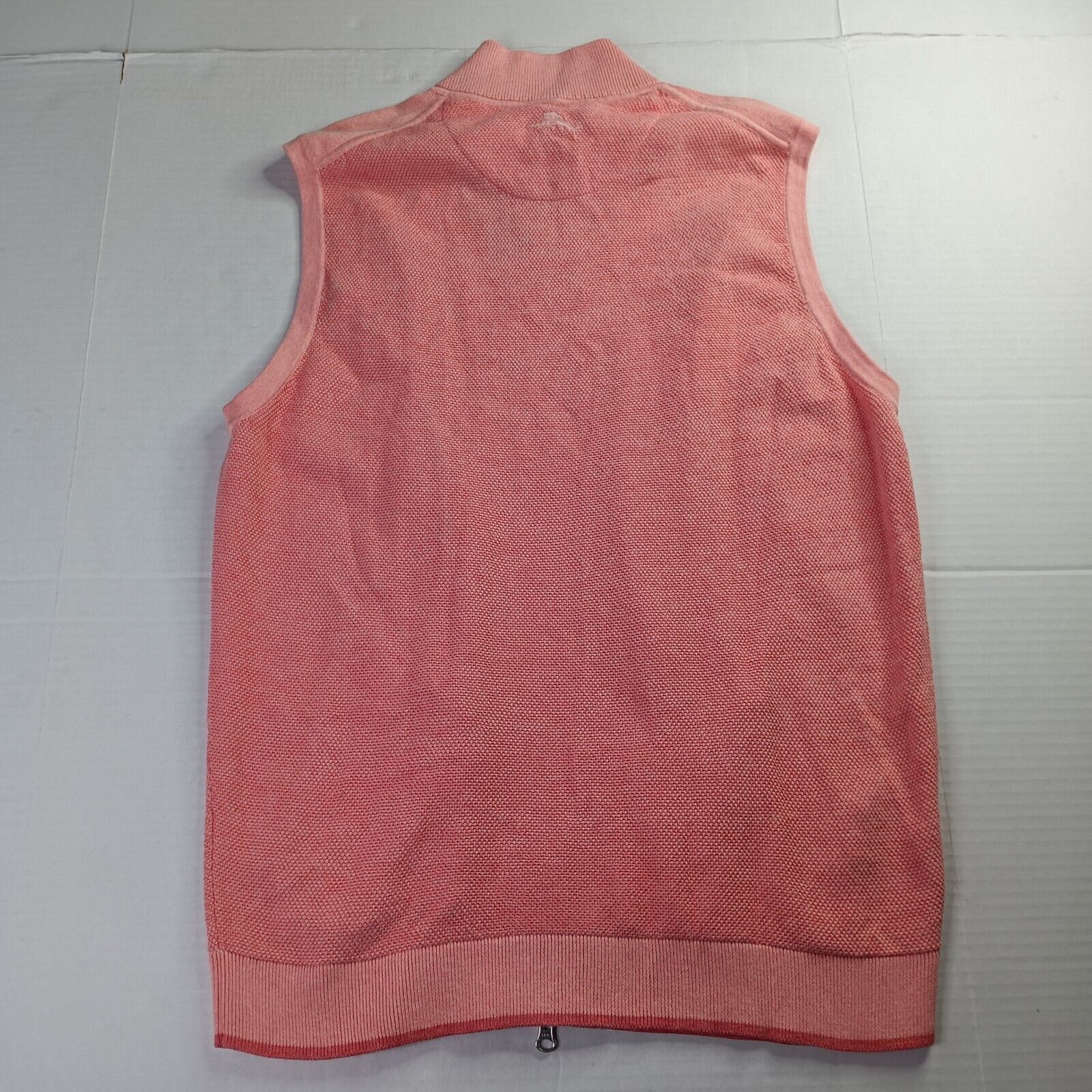 Tommy Bahama Tommy Bahama Coolside Island Zone Full Zip Vest Men's L Pink Size US L / EU 52-54 / 3 - 8 Thumbnail
