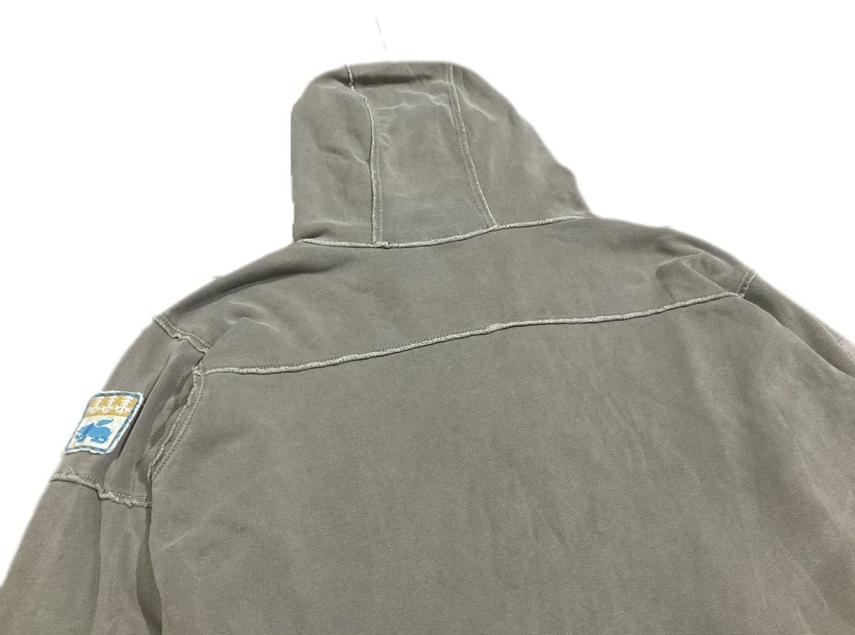 Diesel 🔥Sick Y2K Diesel Frayed Rivet Anorak Hoodie Size US L / EU 52-54 / 3 - 8 Thumbnail