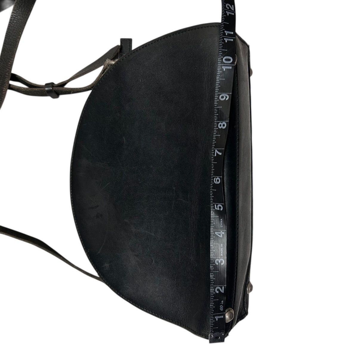 Yohji Yamamoto 702 00s Yohji Yamamoto Y'SACCS leather bag shoulder black Size ONE SIZE - 15 Thumbnail