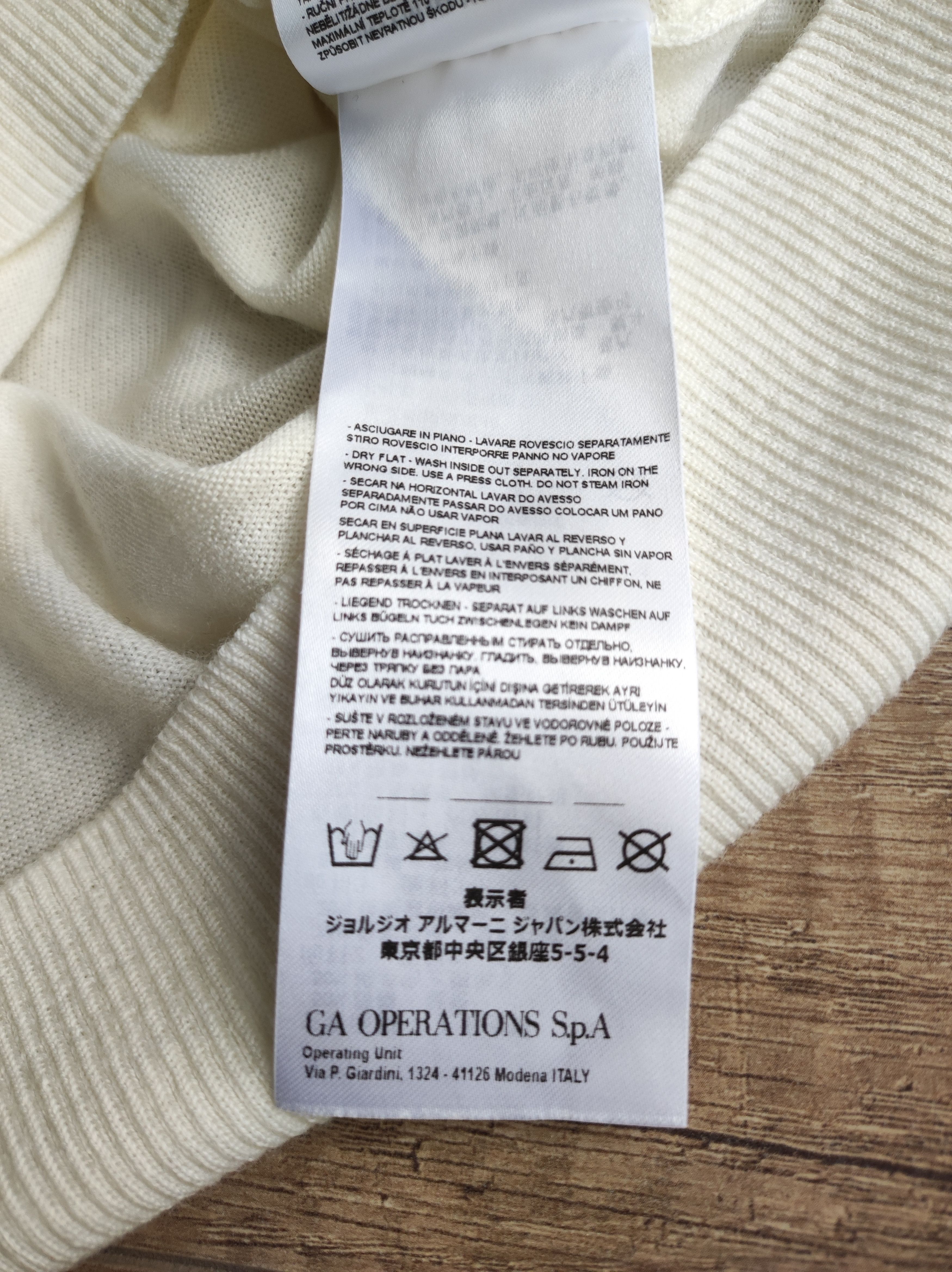 Armani × Armani Exchange Armani Exchange Women's Wool Blend Glitter Sweater,XS Size XS / US 0-2 / IT 36-38 - 11 Thumbnail
