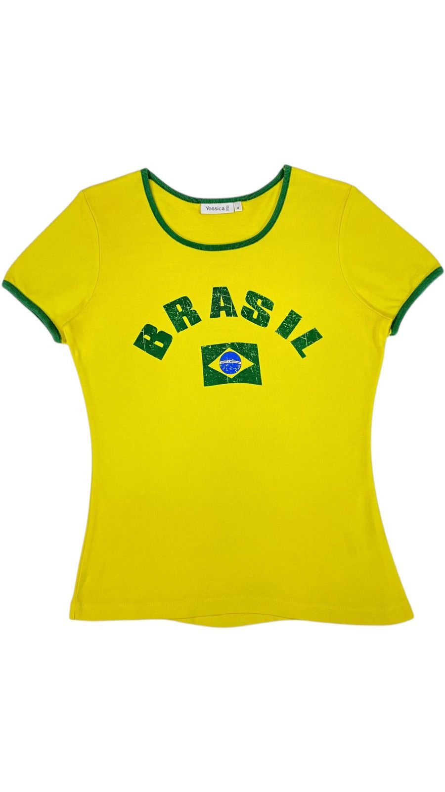 Vintage Y2K Brasil Iconic Style T-shirt Size M / US 6-8 / IT 42-44 - 1 Thumbnail
