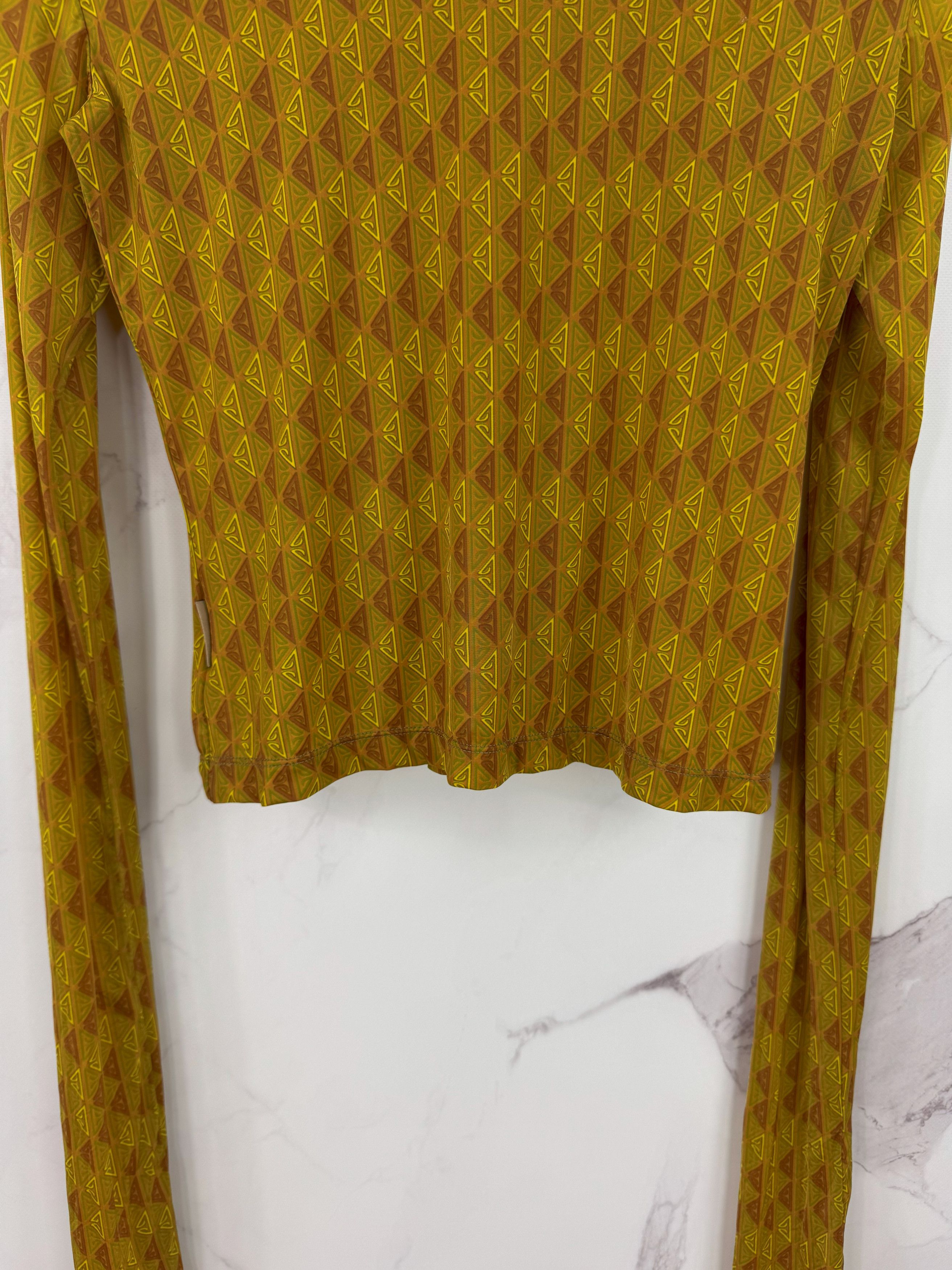 Gianfranco Ferre Vintage Gianfranco Ferre Jeans Jacquard Turtle Longsleeve Size S / US 4 / IT 40 - 6 Thumbnail