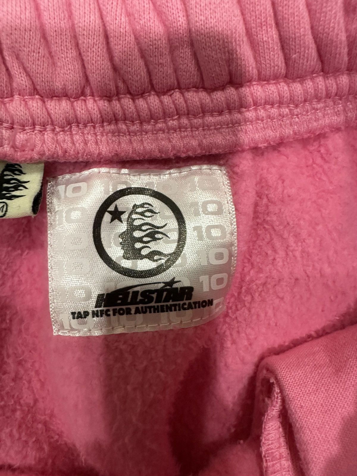 HELLSTAR Hellstar Capsule 10 Pink Flare Sweatpants Grey Flames Size US 32 / EU 48 - 9 Thumbnail
