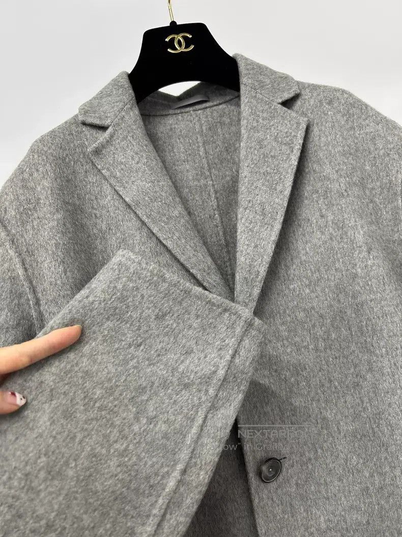 Acne Studios Acne Studios Gray Wool Overcoat Size US M / EU 48-50 / 2 - 3 Thumbnail