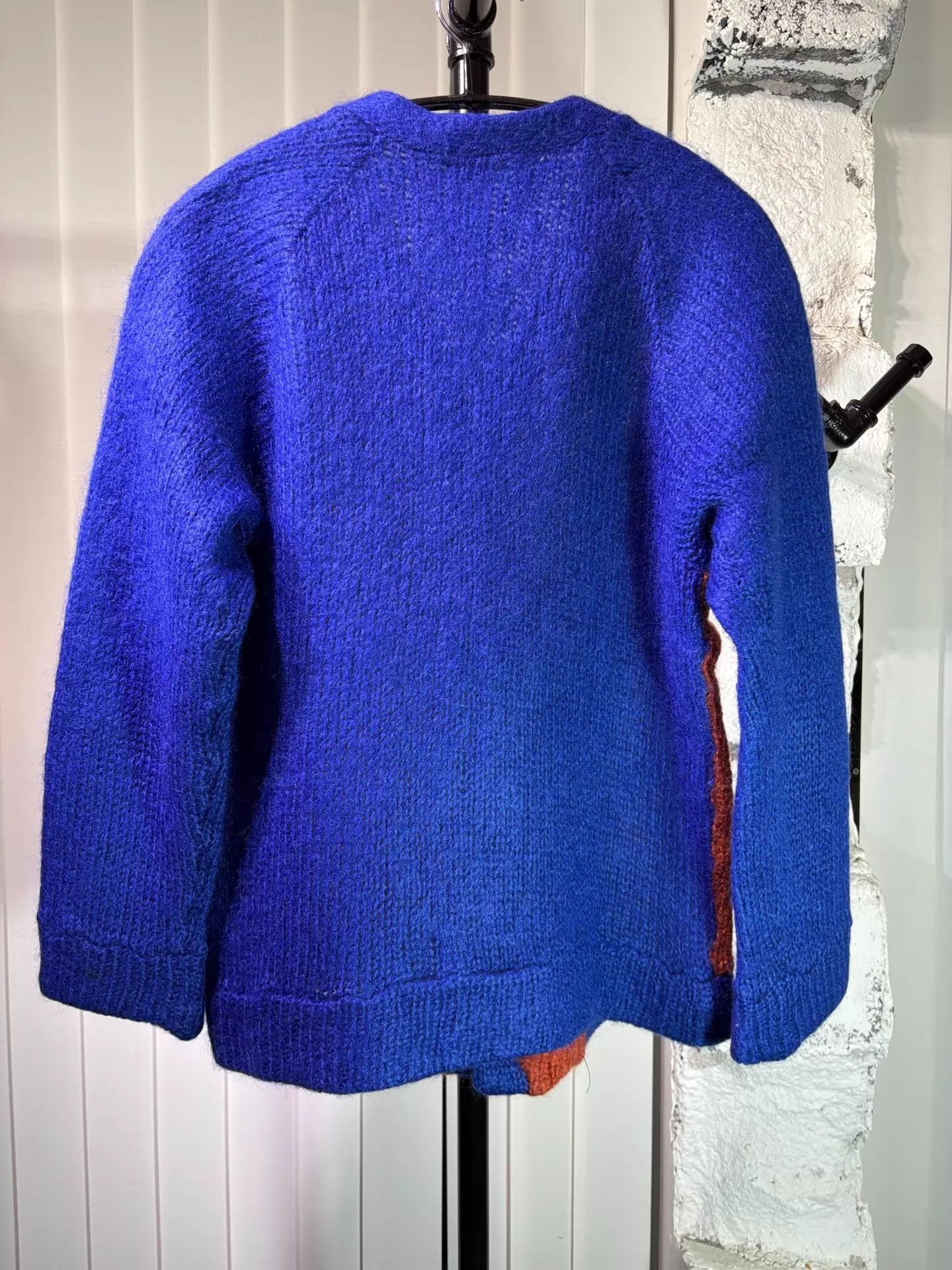 Comme des Garcons CDG 1999 AW Mohair Colorblocked Cardi Size US M / EU 48-50 / 2 - 2 Thumbnail