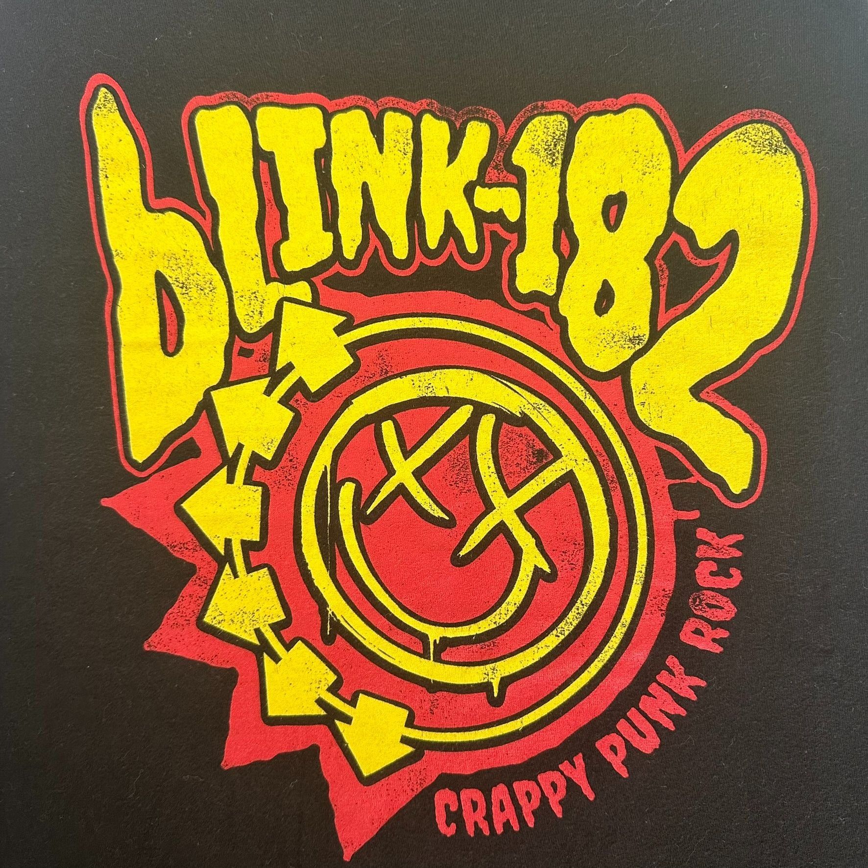 Band Tees Vintage Y2K Blink 182 Tour T-Shirt Punk Rock Band Raglan Tee Size US S / EU 44-46 / 1 - 2 Thumbnail