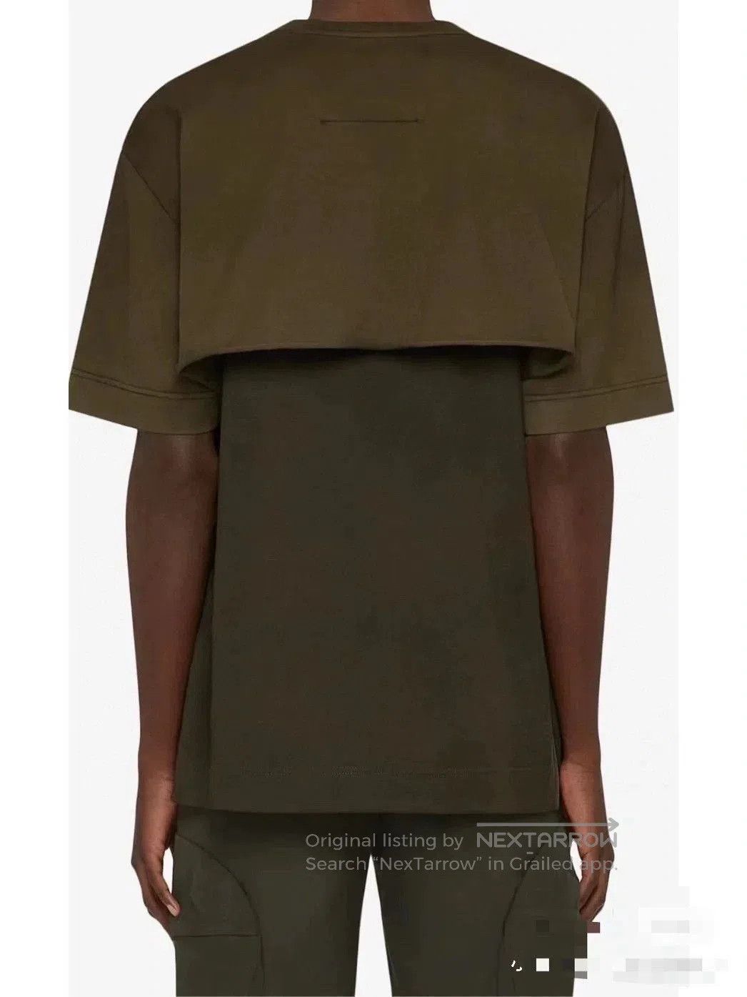 Givenchy Givenchy Runway Layered Short Sleeve T-shirt. Size US XL / EU 56 / 4 - 4 Thumbnail