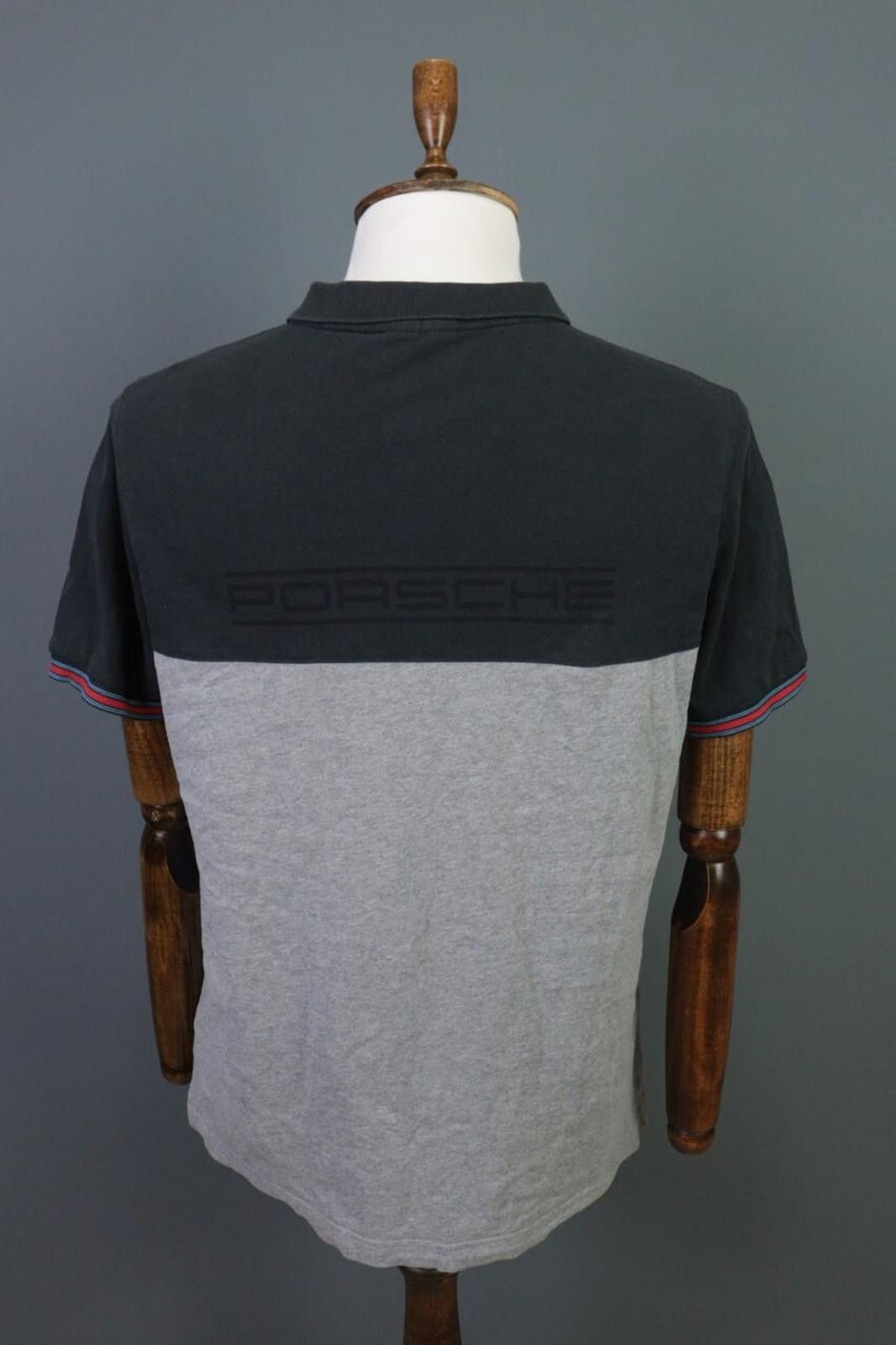 Porsche Design Porsche Gray Marini Racing #21 Polo Shirt Size M Size US M / EU 48-50 / 2 - 8 Thumbnail