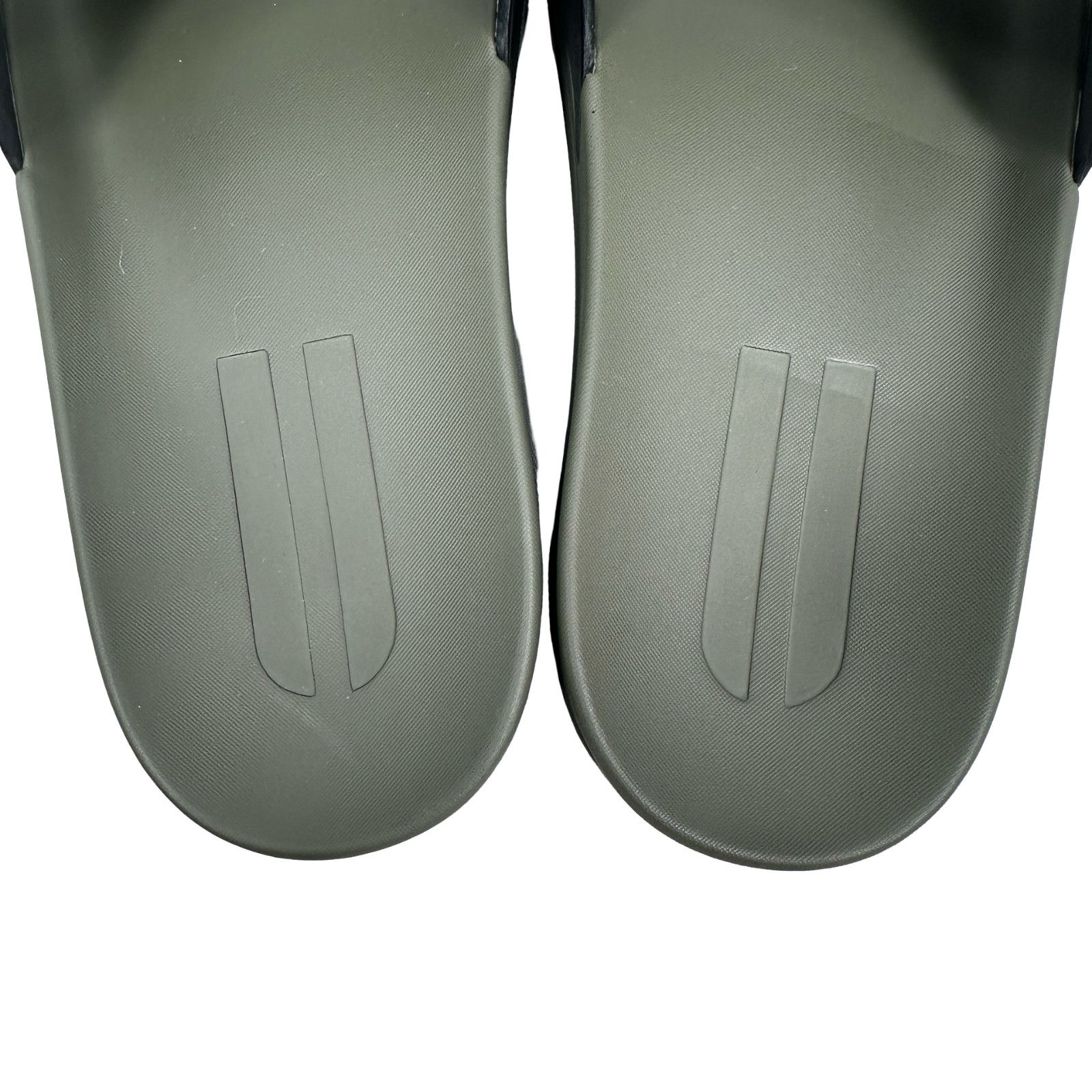 Other Nobull Slides Sandals Mens 12 Women 13.5 Green Black Slip On Size US 12 / EU 45 - 6 Thumbnail