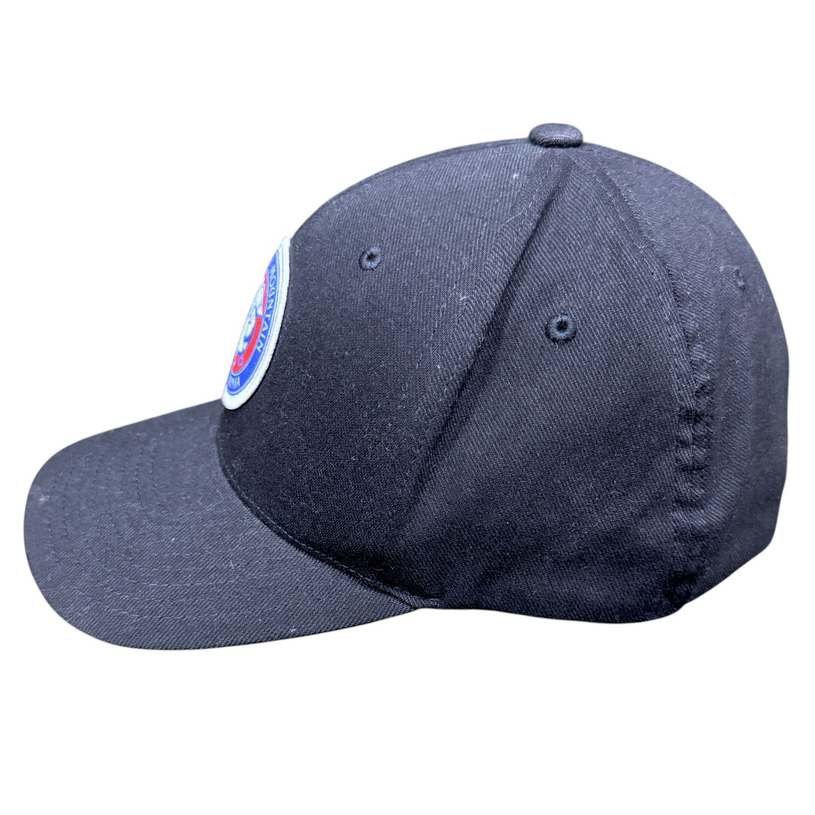 Other Mammoth Mountain Sz Large Blue Embroidered Patch Fitted Hat Size ONE SIZE - 4 Thumbnail