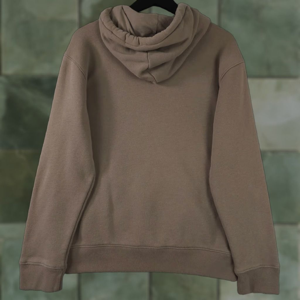Abercrombie & Fitch Abercrombie & Fitch Hoodie Mens S Beige Essential Popover Logo NYC Sweatshirt Cute Logo Embroidered Cotton Polyester Fleece Mock Neck Pullover Size US S / EU 44-46 / 1 - 1 Thumbnail