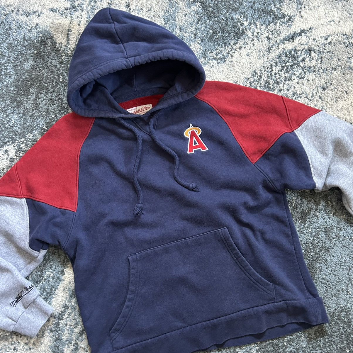 Mitchell & Ness CALiFORNiA ANGELS of ANAHEiM BOXY RAGLAN PANELED COLOR BLOCK Size S / US 4 / IT 40 - 9 Thumbnail