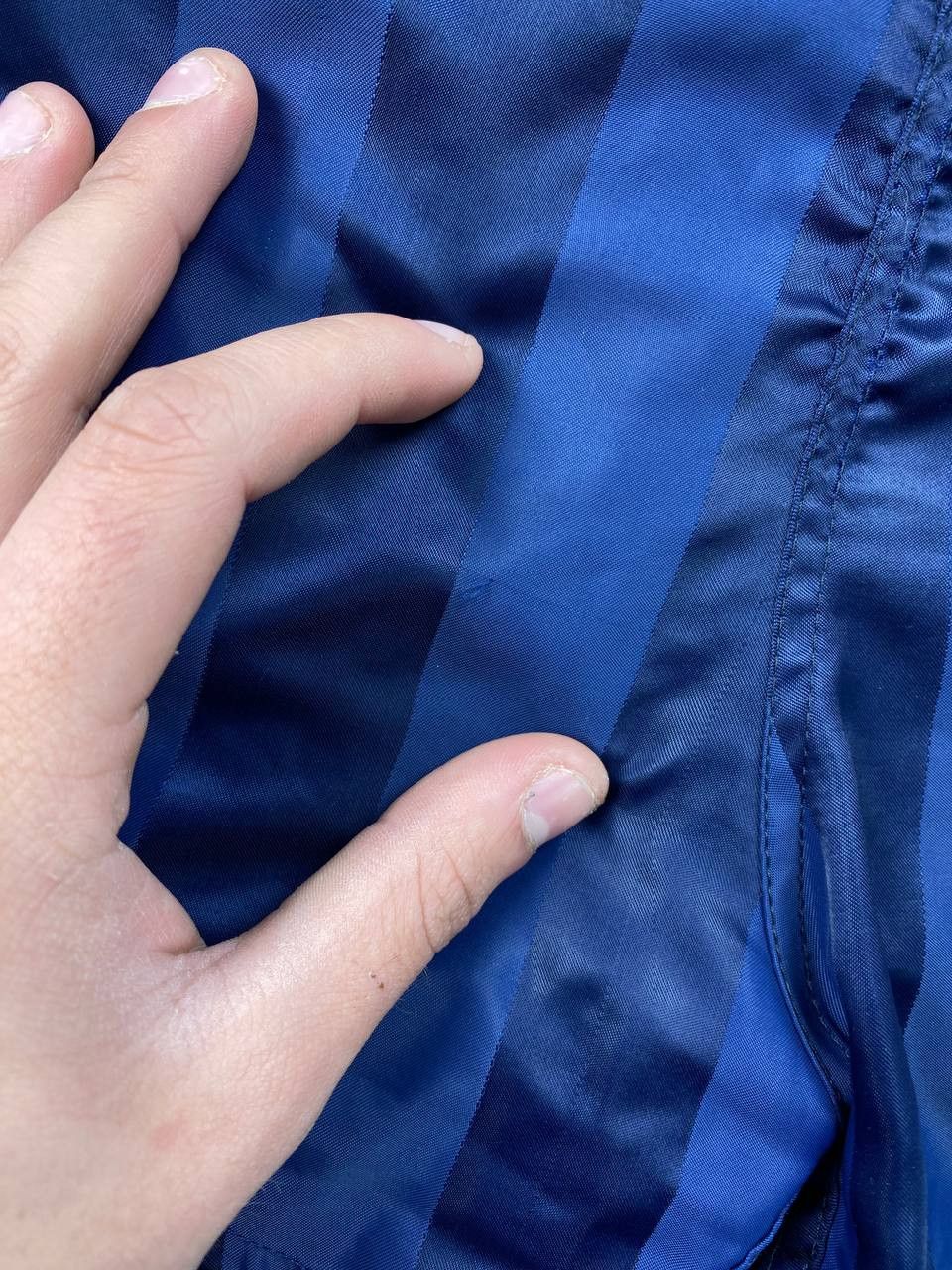 Adidas Vintage Adidas 80s West Germany Nylon Shorts Men Size L Blue Size US 34 / EU 50 - 5 Thumbnail