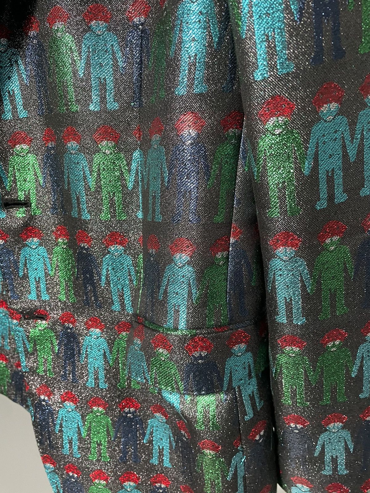 Walter Van Beirendonck Walter van beirendonck AW22 sharp blazer Size 44L - 10 Thumbnail