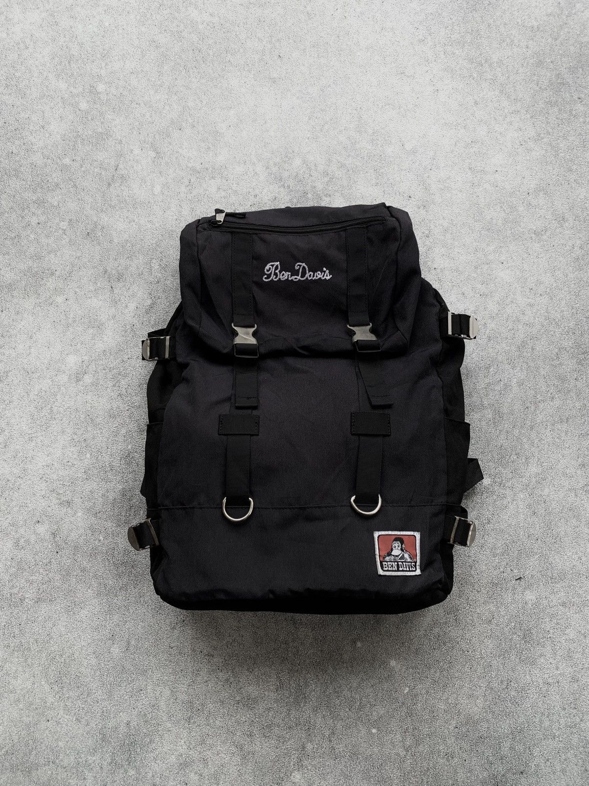 Ben Davis BEN DAVIS BACKPACK STANDART LOGO BLACK Size ONE SIZE - 1 Thumbnail