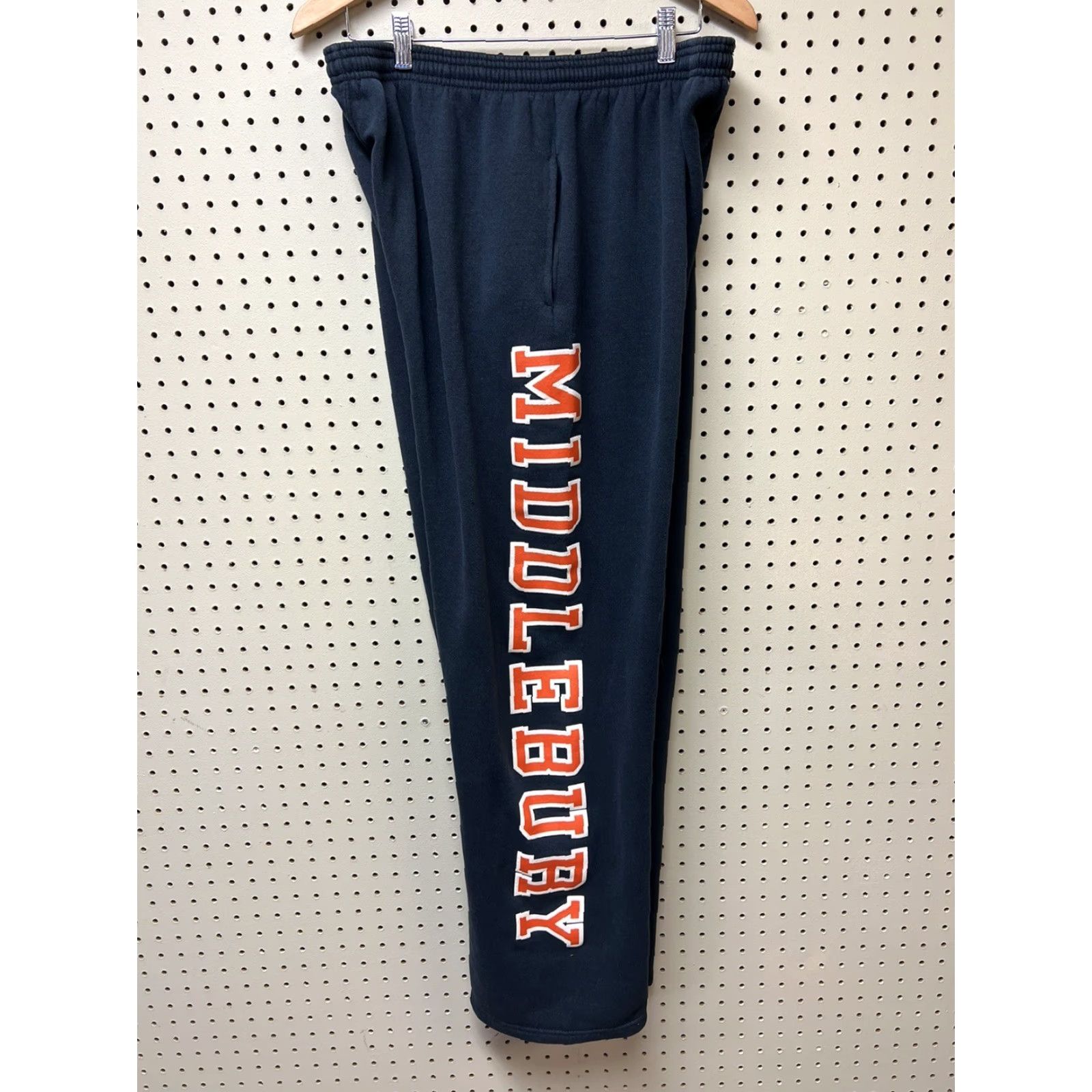 Soffe VINTAGE Middlebury College Soffe Black XL Sweatpants Unisex Adults Cotton Blend Pants Size US 36 / EU 52 - 3 Thumbnail