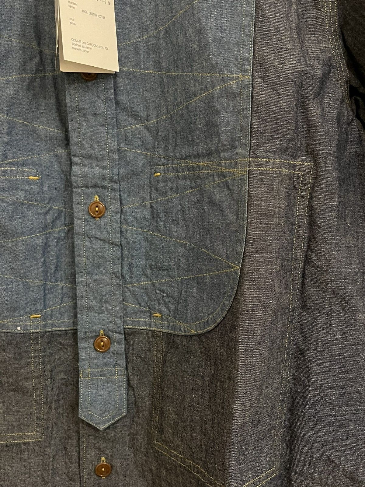 Comme des Garcons × Ganryu SS12 Ganryu x comme des garçons embroidery denim button up Size US S / EU 44-46 / 1 - 5 Thumbnail