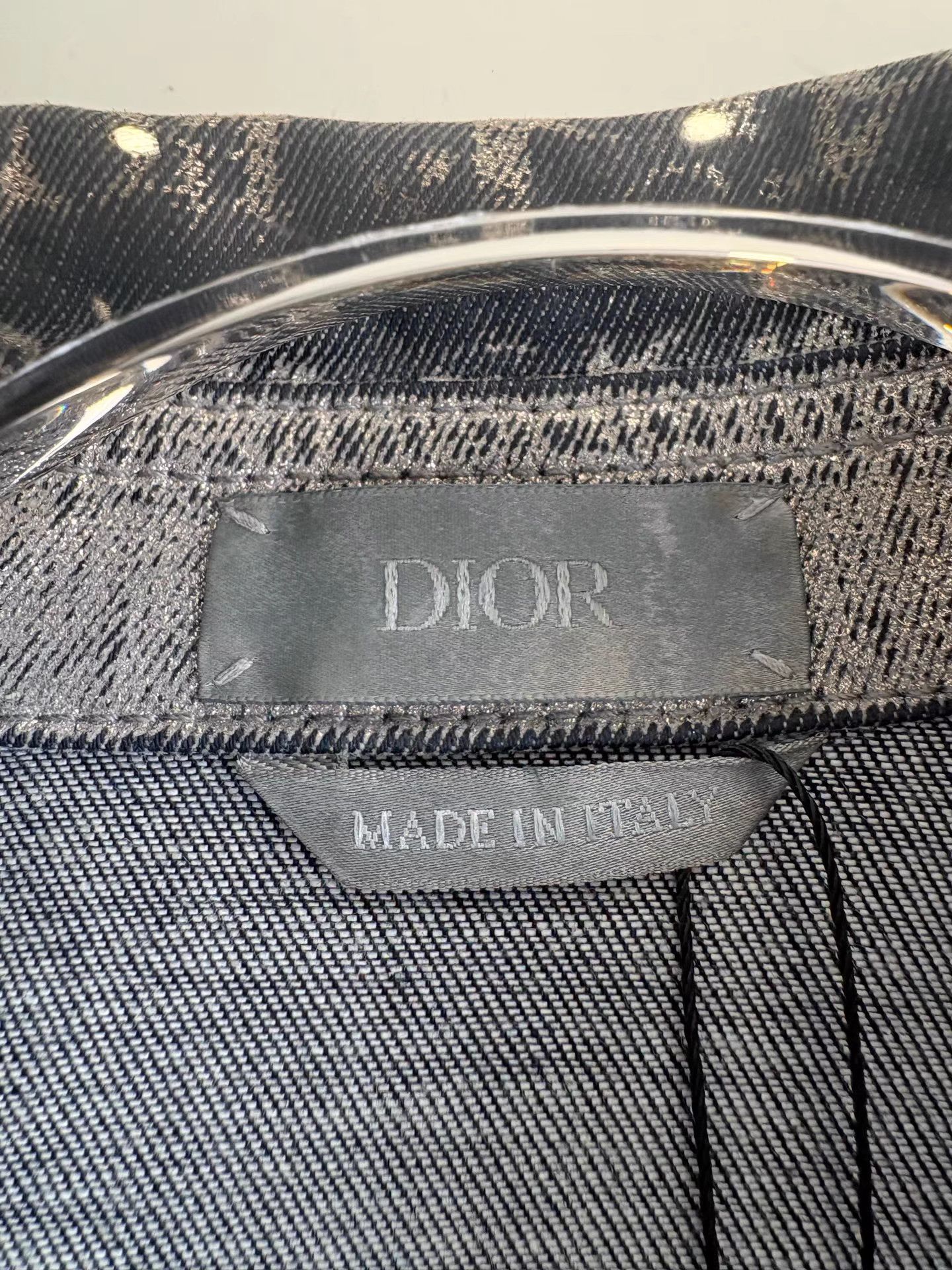 Dior DIOR Glitter Monogram Long Sleeve Shirt Jacket Size US XS / EU 42 / 0 - 5 Thumbnail