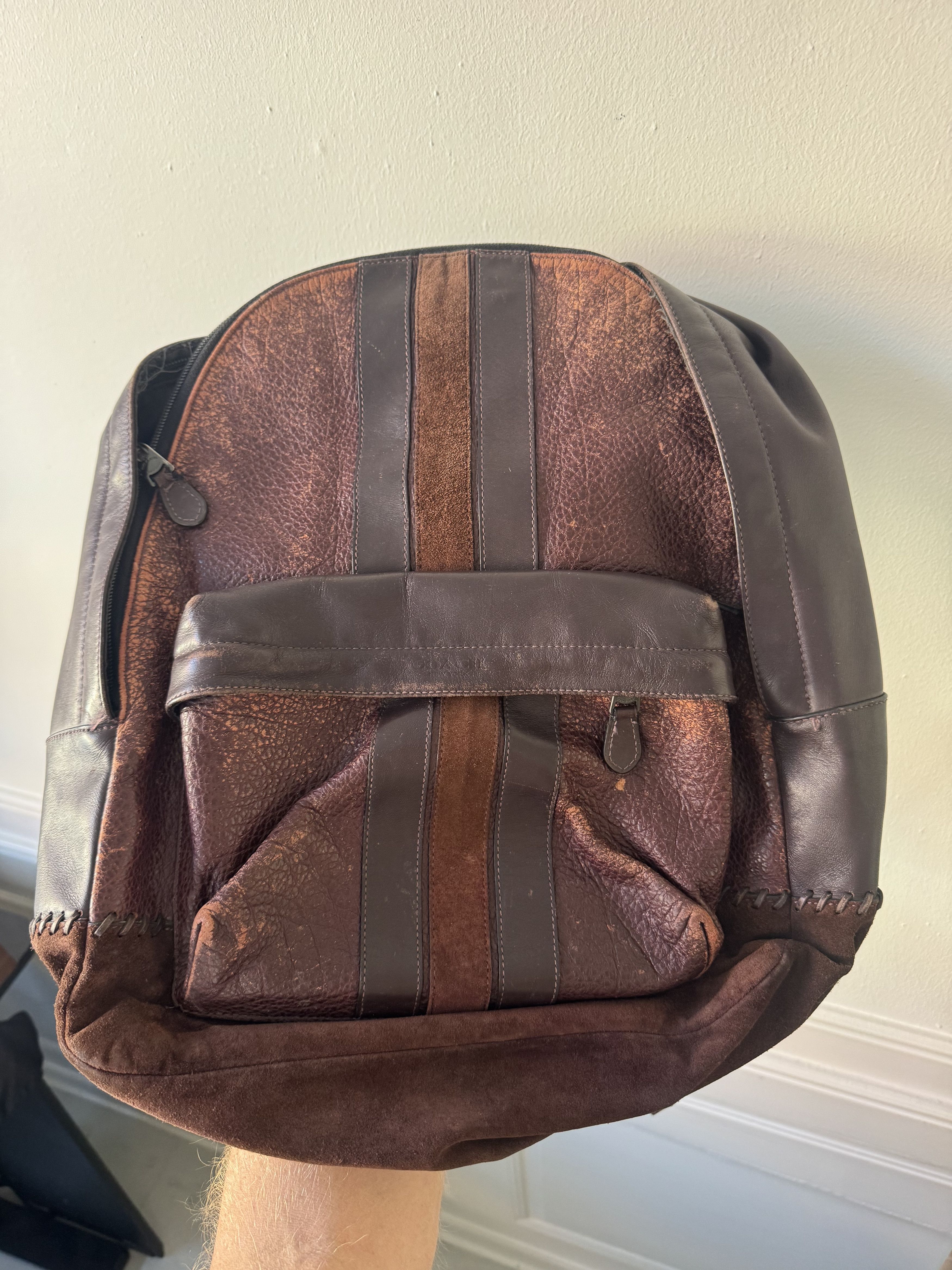 Coach Coach Varsity Backpack Burgundy Size ONE SIZE - 1 Thumbnail