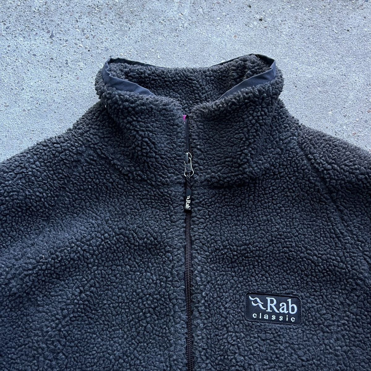 Rab × Vintage RAB Vintage Fleece Jacket Sherpa jacket Size L / US 10 / IT 46 - 2 Thumbnail