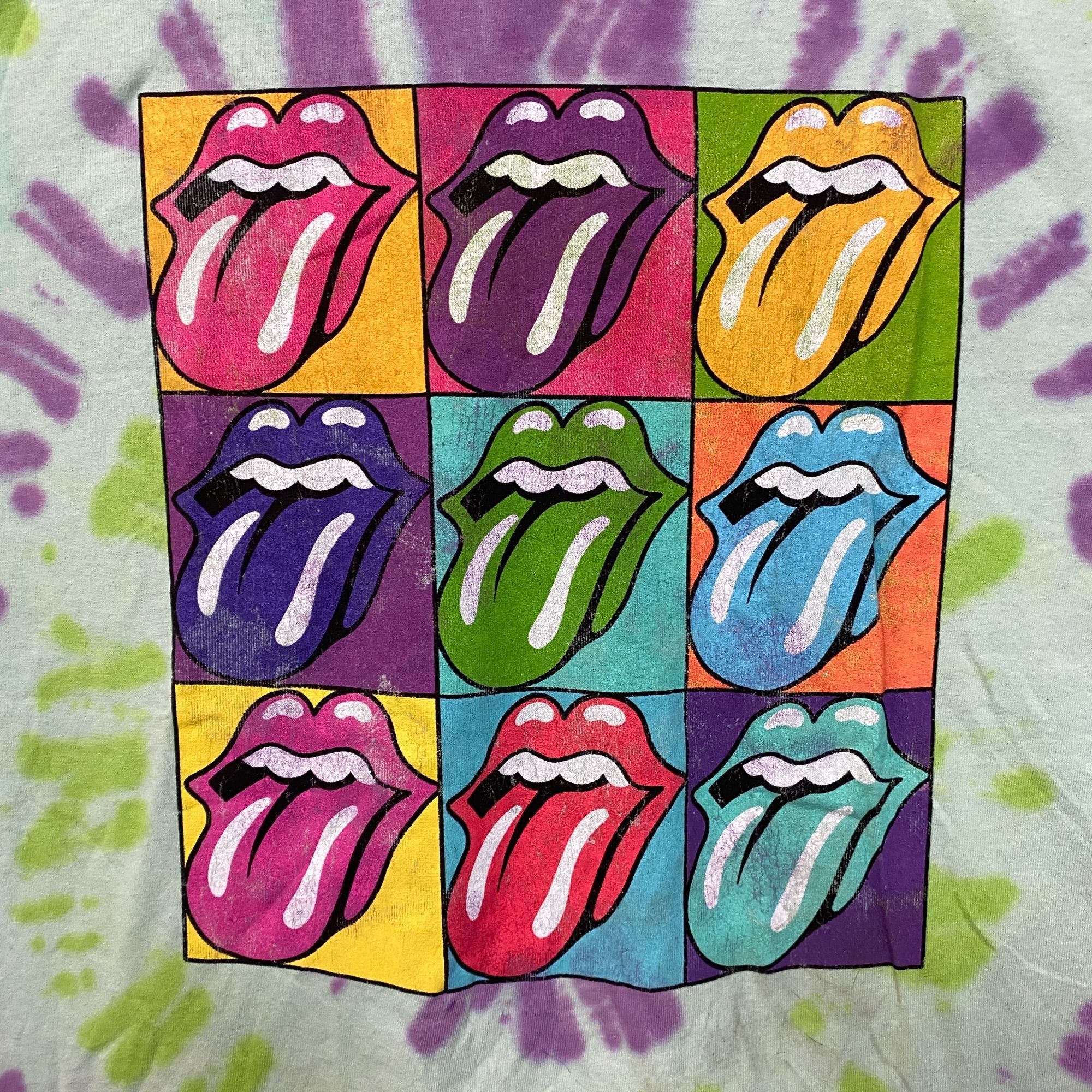 The Rolling Stones The Rolling Stones Hot Lips Pop Art Rock Tie Dye XL Size US XL / EU 56 / 4 - 2 Thumbnail