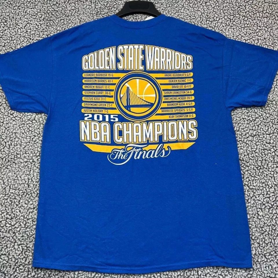 NBA Golden State Warriors GSW Shirt Men XL NBA The Finals Cotton Size US XL / EU 56 / 4 - 2 Thumbnail